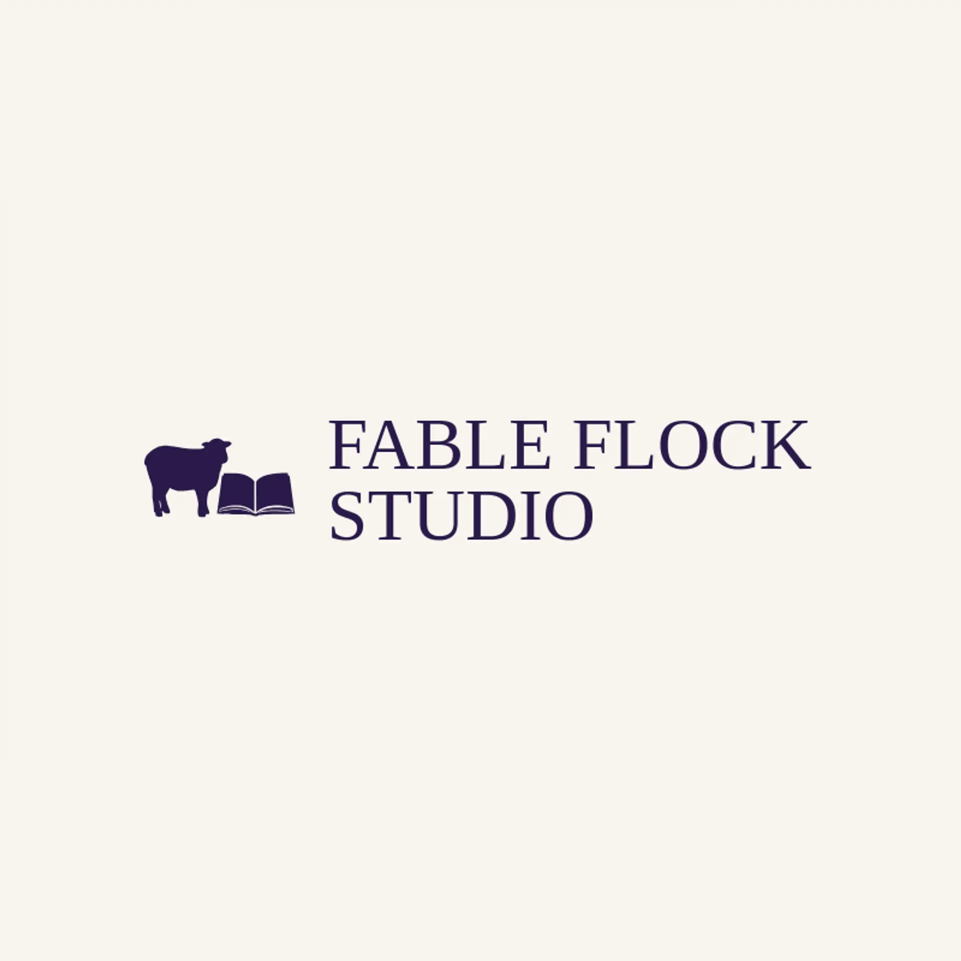 Fable Flock Studio logo for lamb
