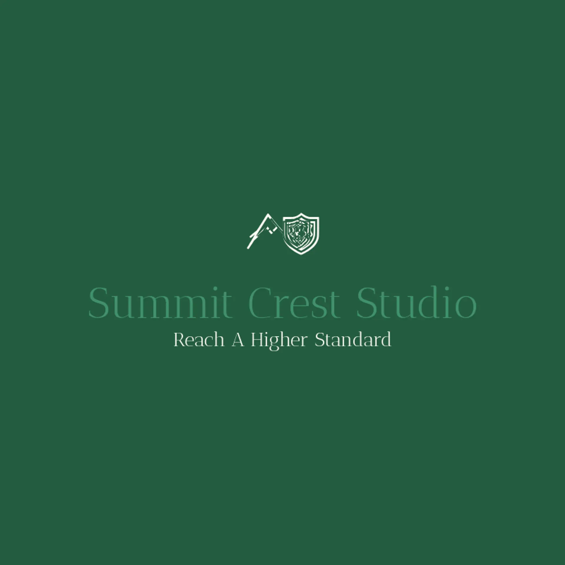 Summit Crest Studio logo for crest