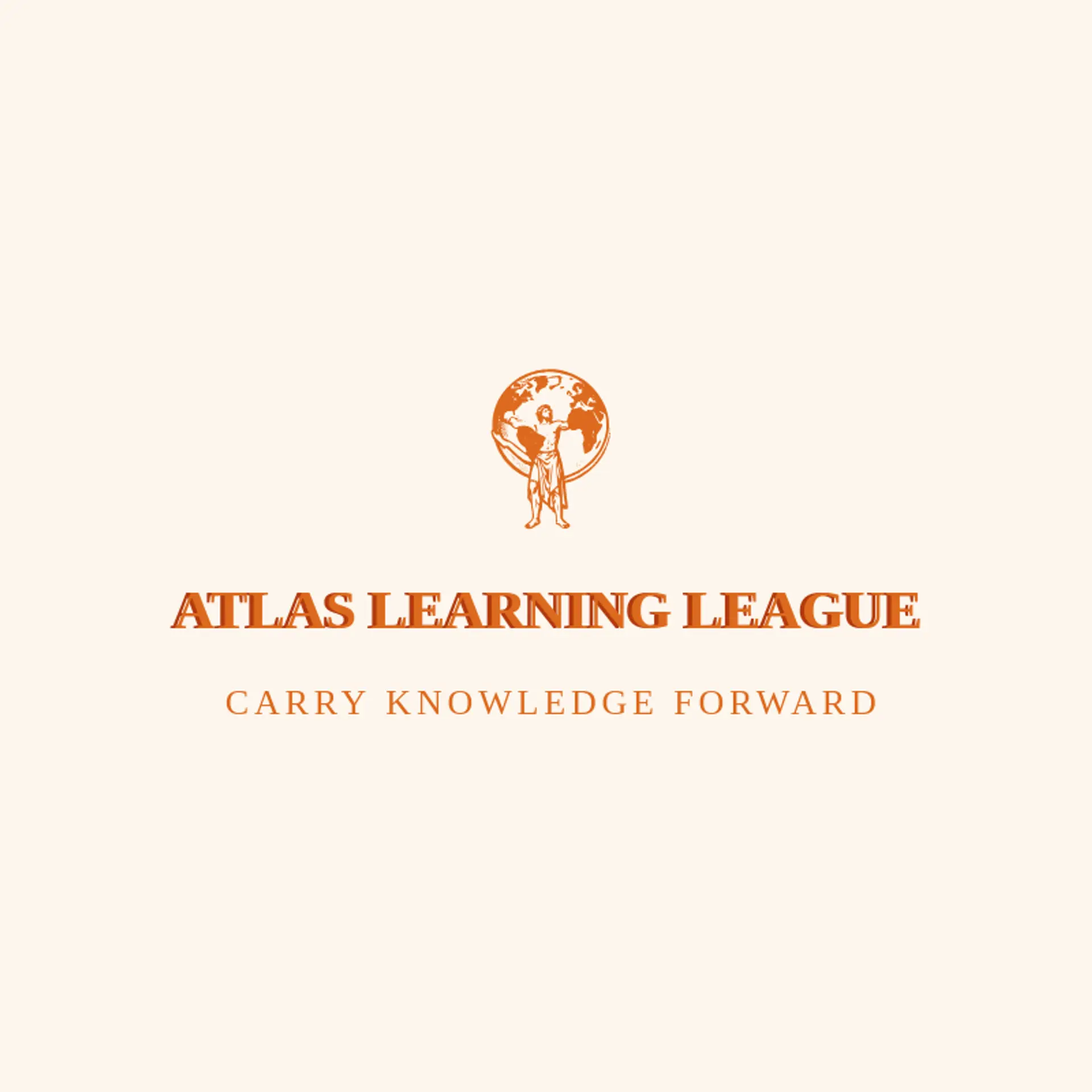 Atlas Learning League logo for greek mythology