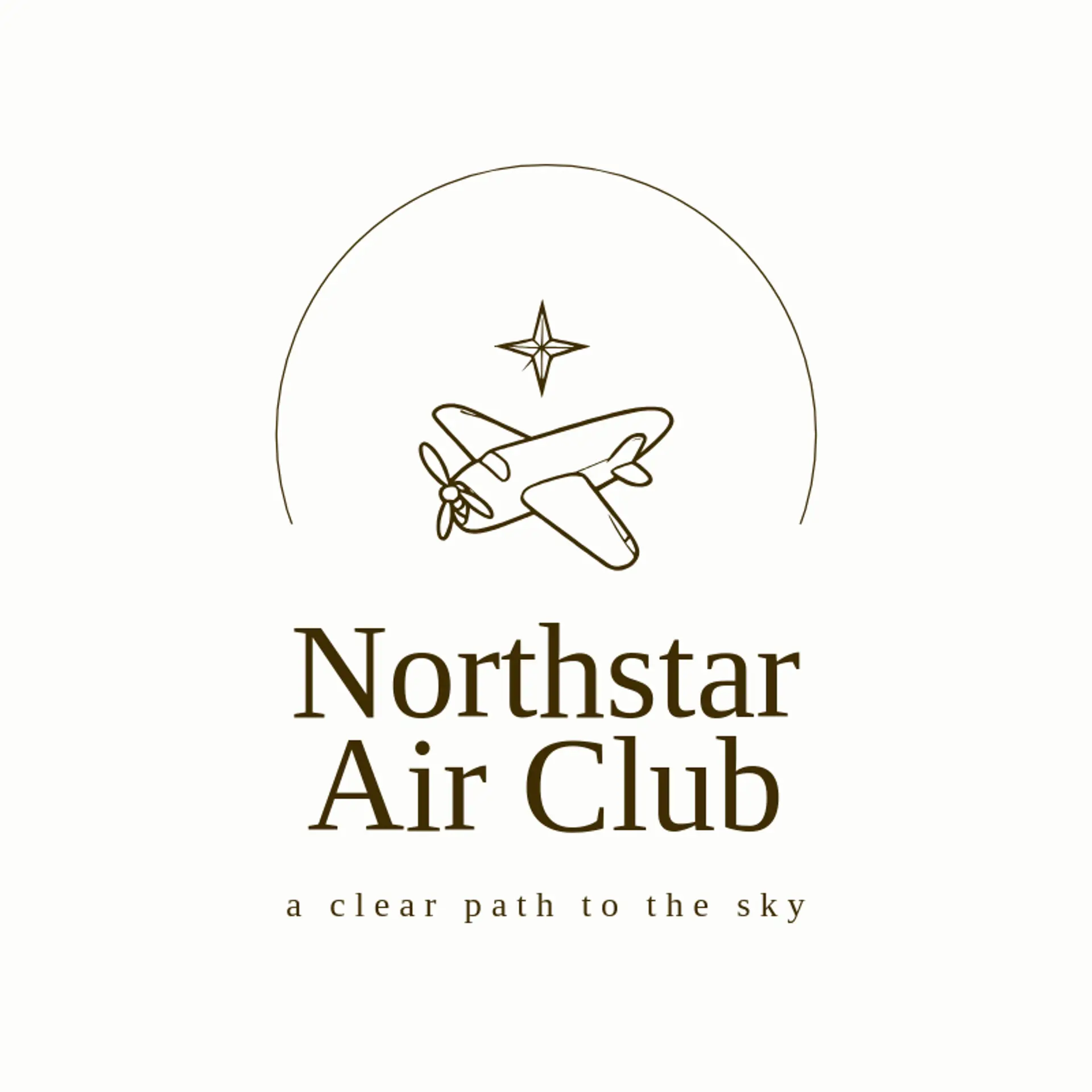 Northstar Air Club logo for flight