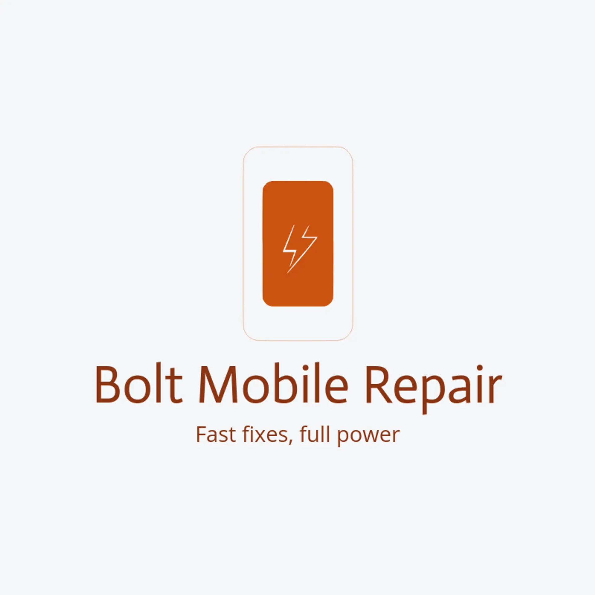 Bolt Mobile Repair logo for cell phone