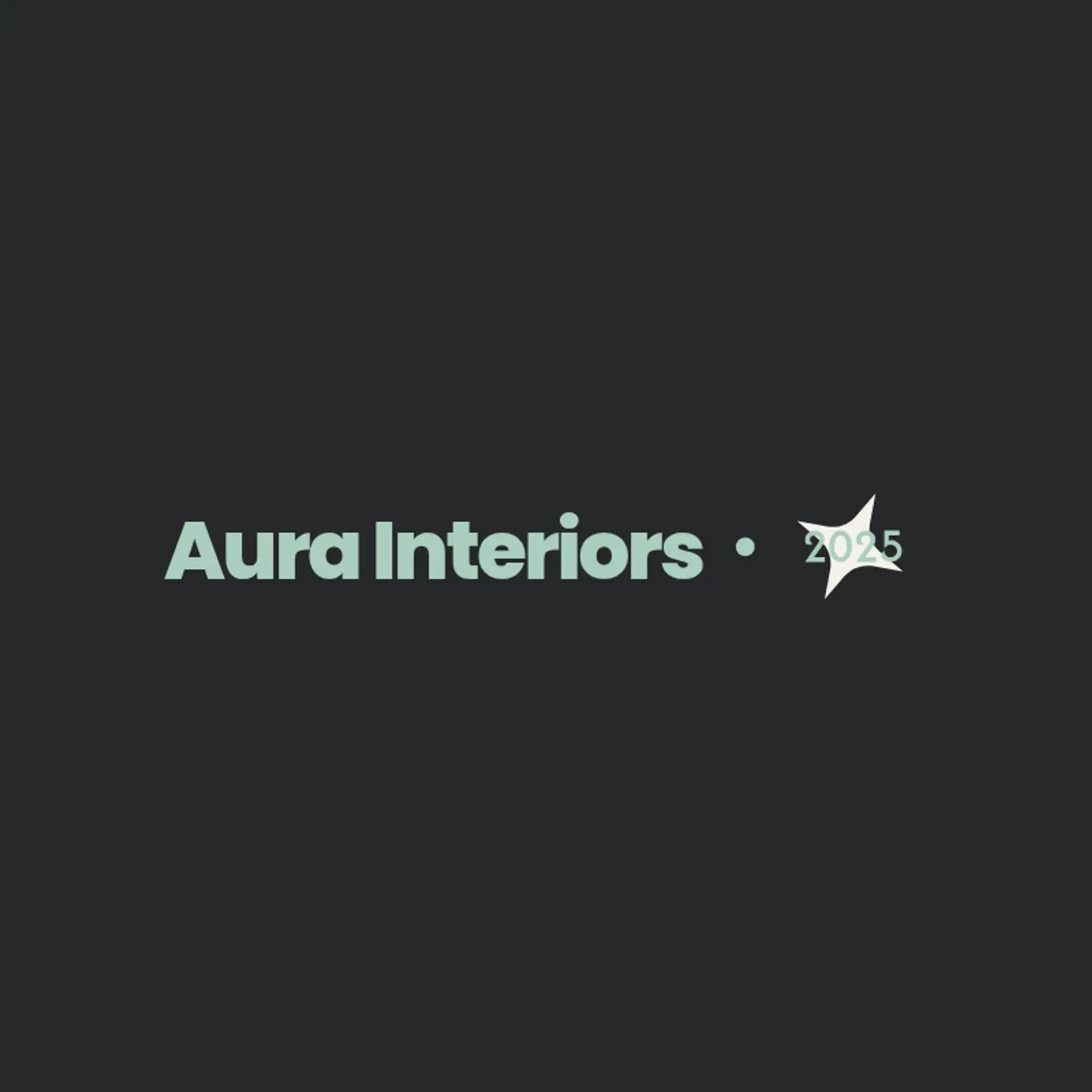 Aura Interiors logo for interior design