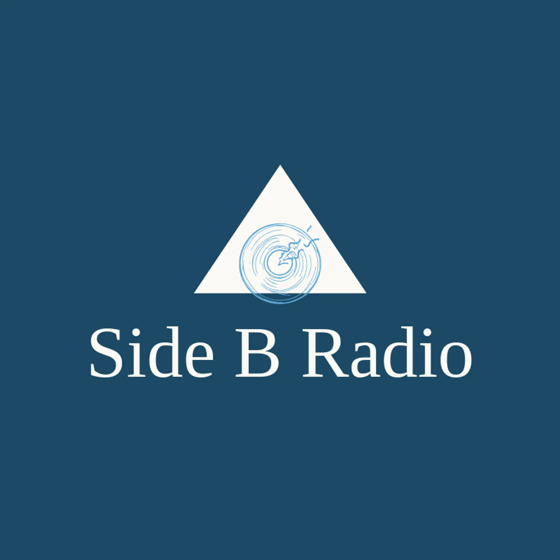 Side B Radio logo for radio station