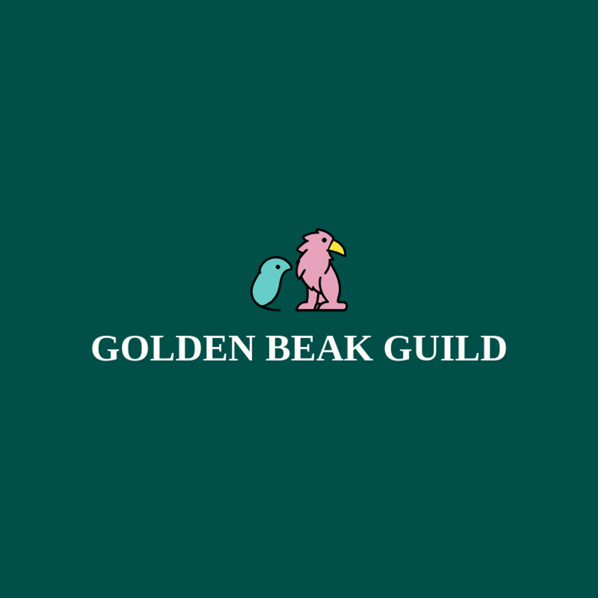 Golden Beak Guild logo for griffin