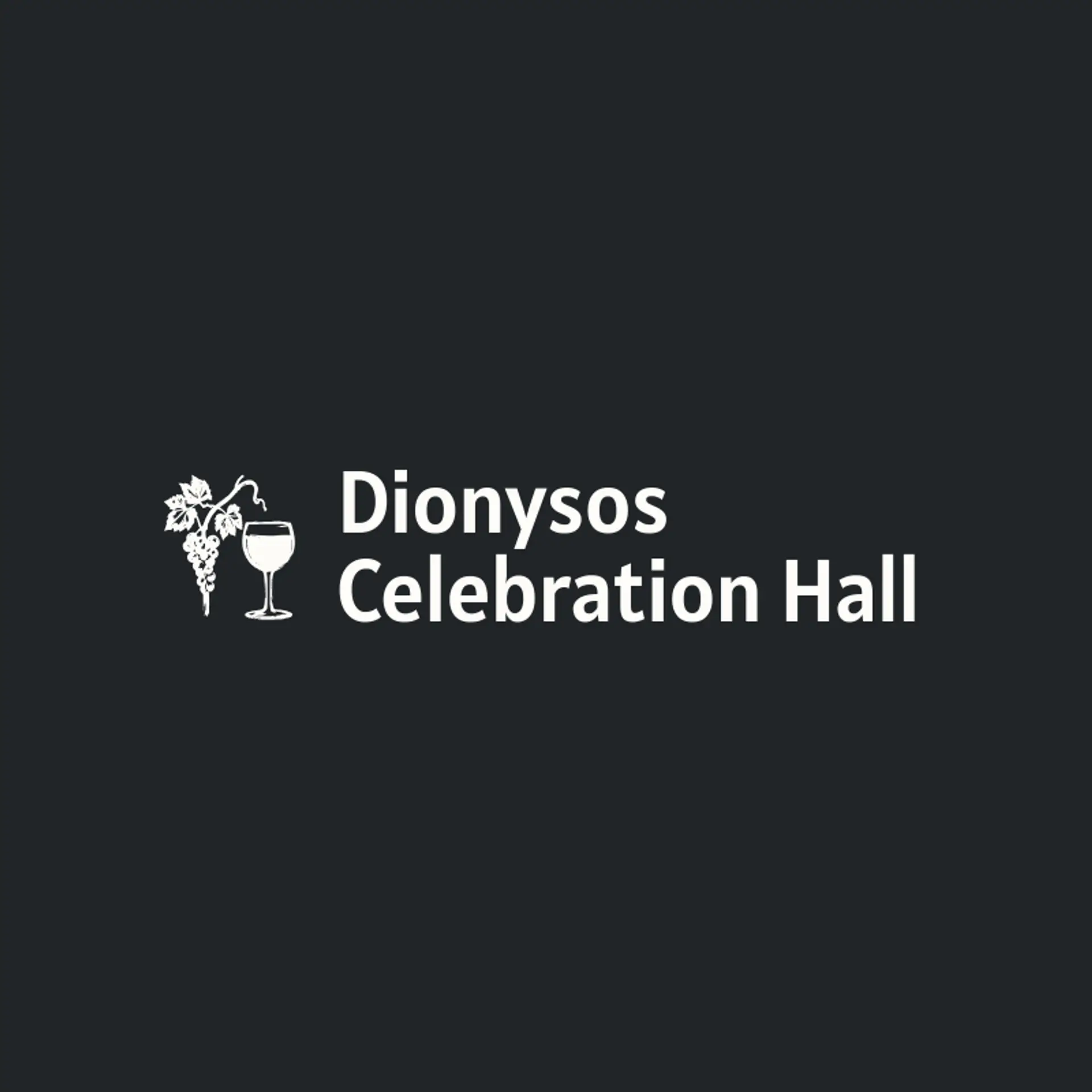 Dionysos Celebration Hall logo for athens