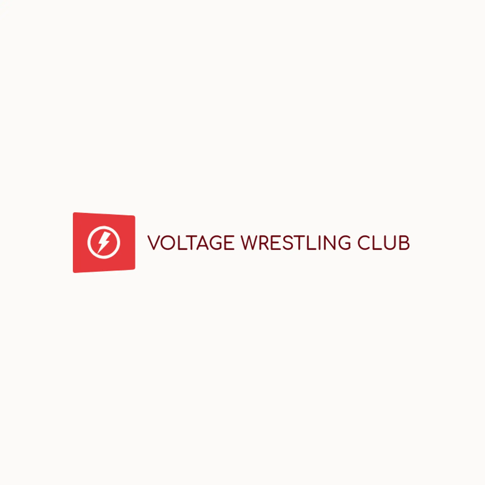 Voltage Wrestling Club logo for wrestling