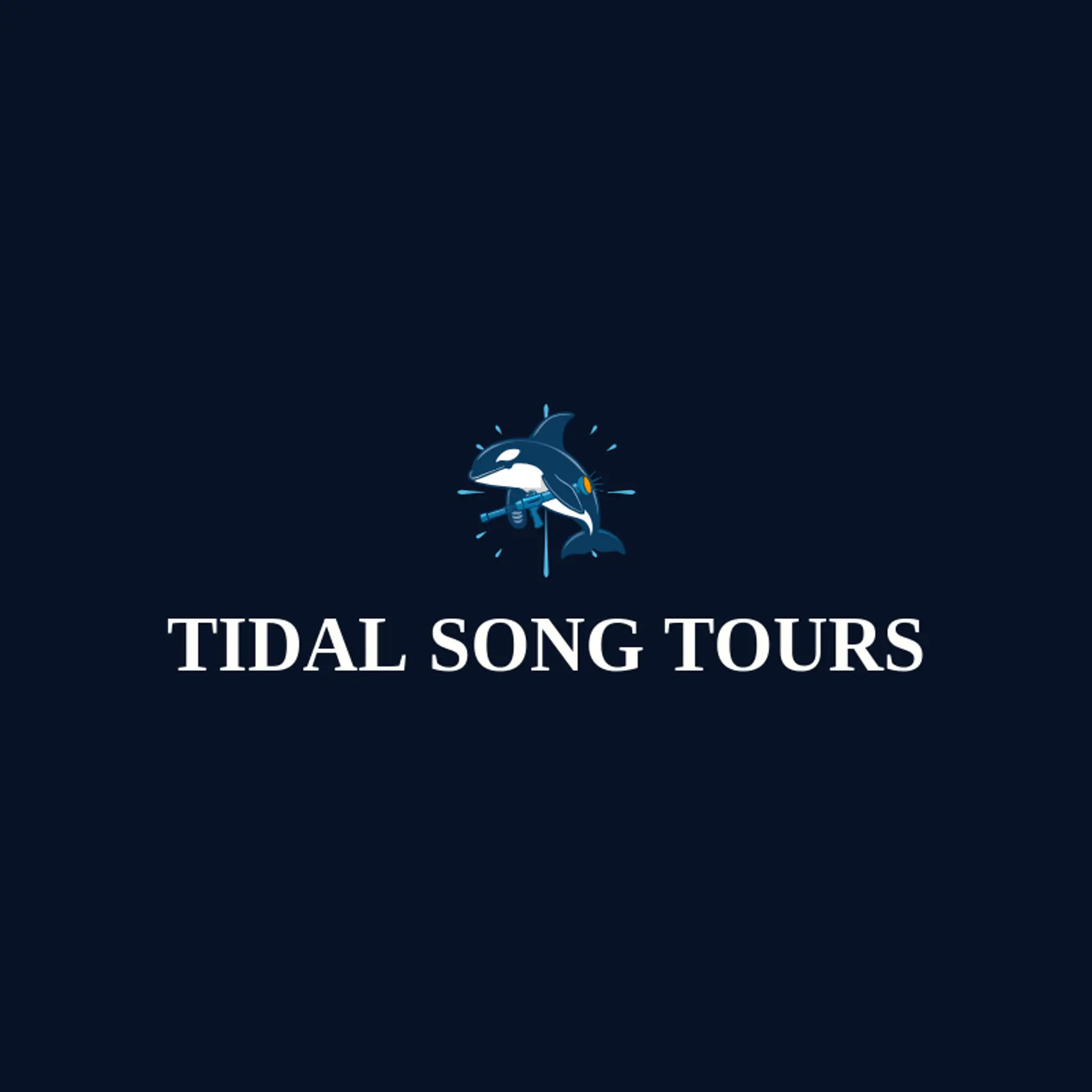 Tidal Song Tours logo for whale