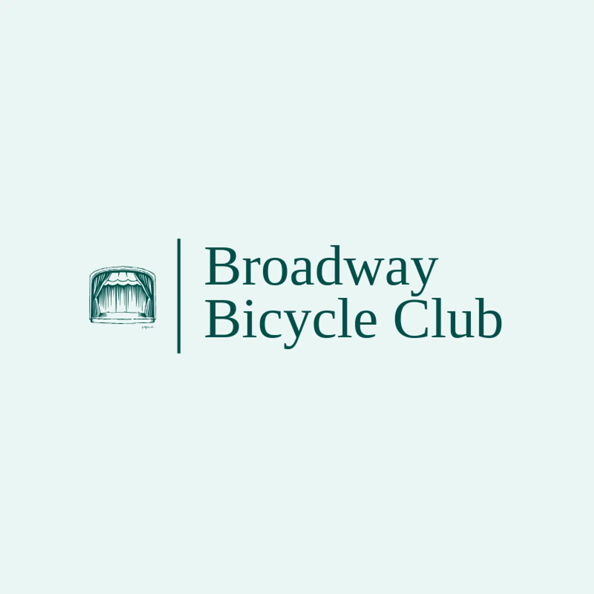 Broadway Bicycle Club logo for broadway