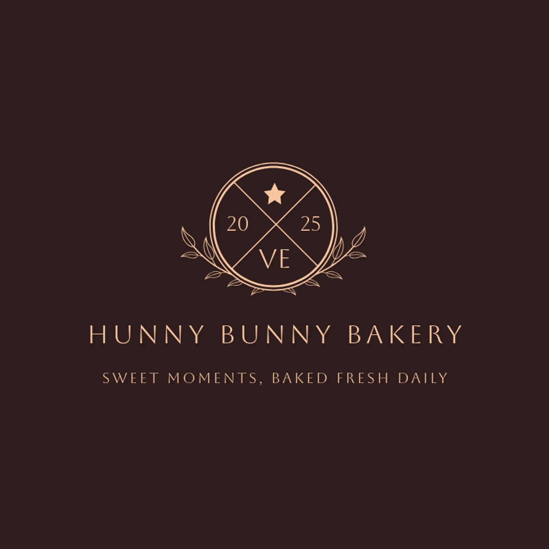 SweetNest logo for cute bakery
