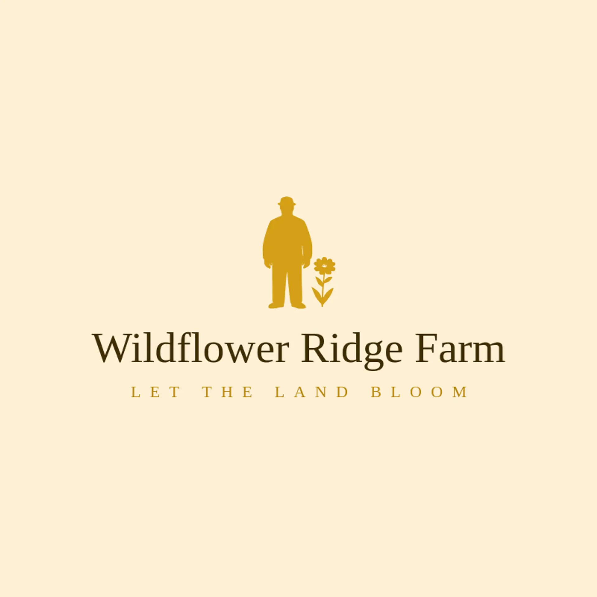 Wildflower Ridge Farm logo for farming