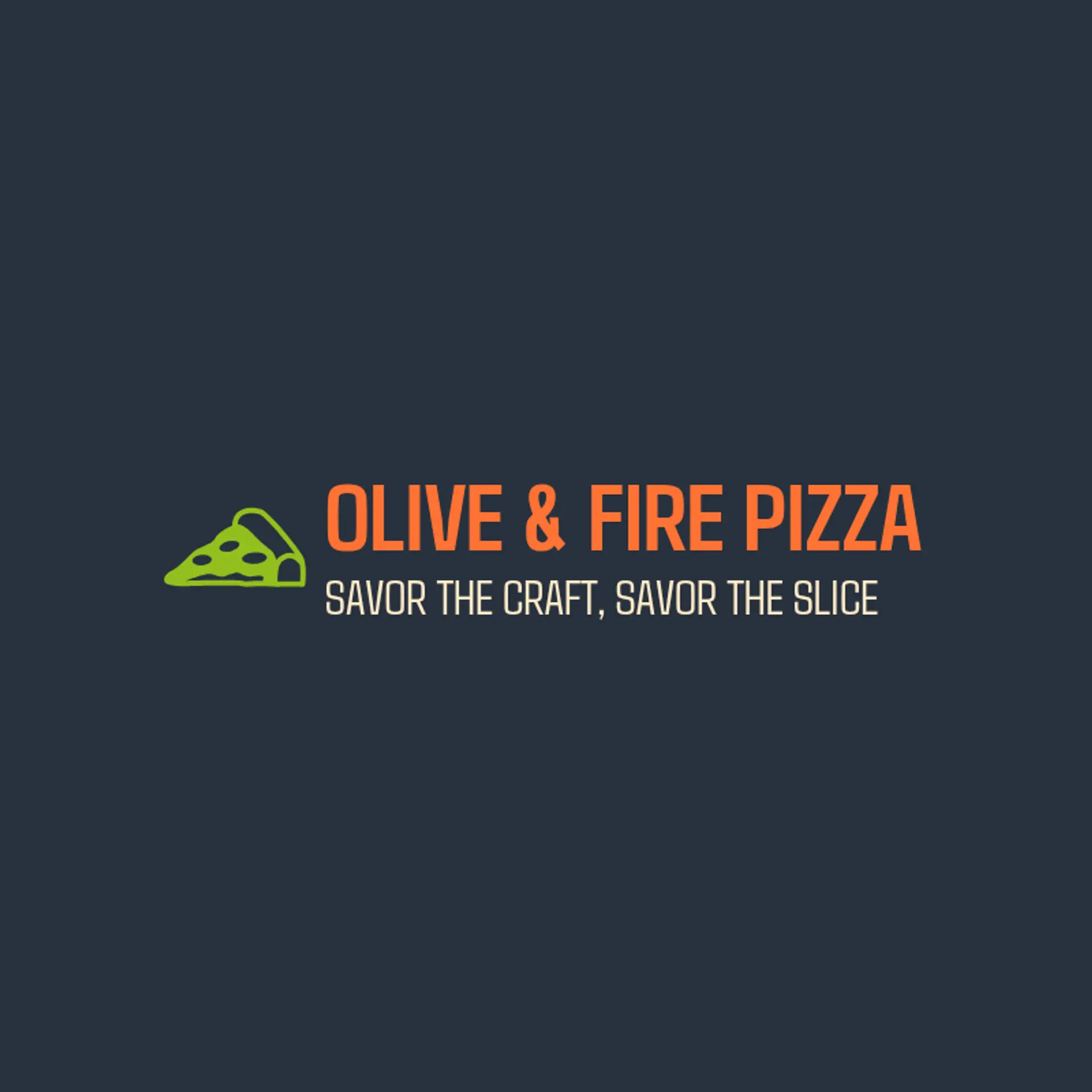 Firebrick Pizza logo for pizza restaurant