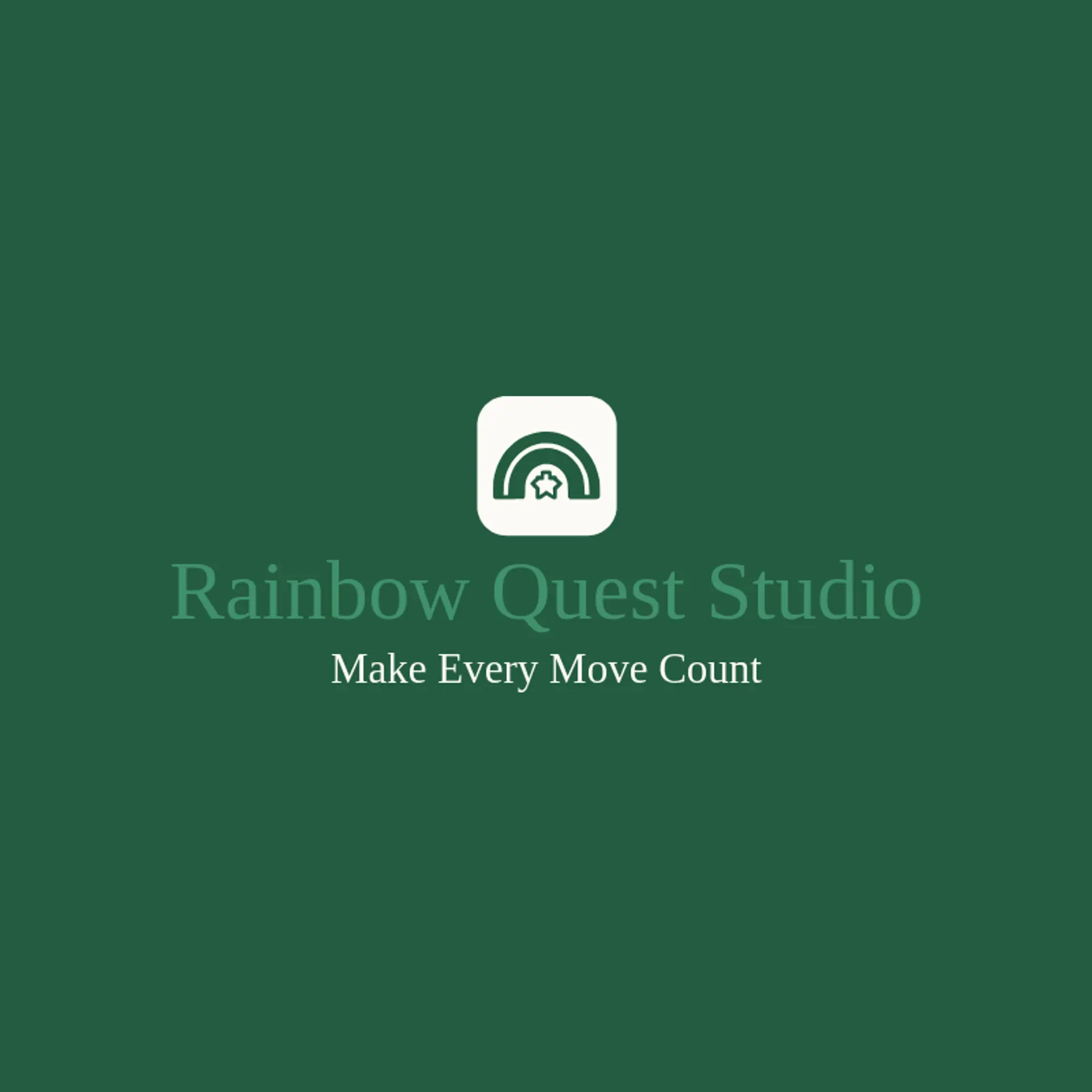 Rainbow Quest Studio logo for nintendo
