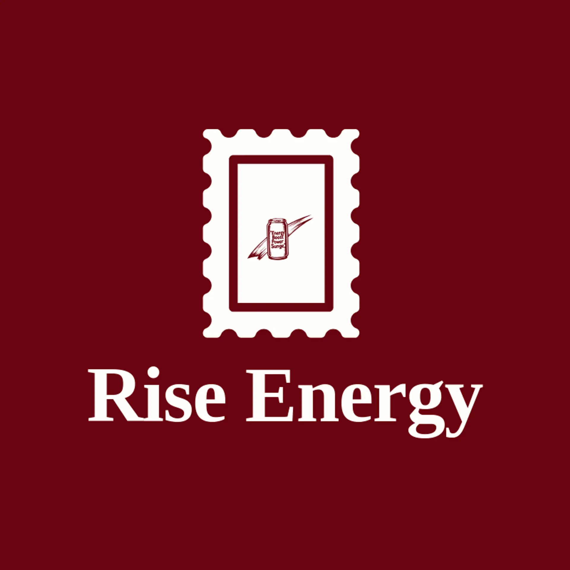 Rise Energy logo for energy drink