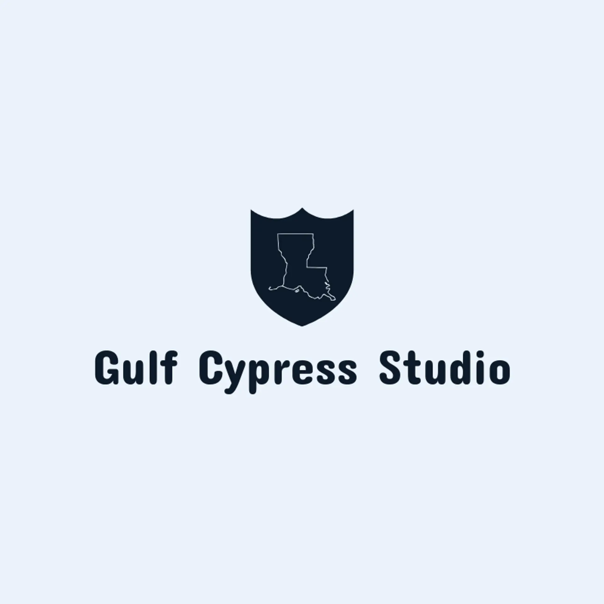 Gulf Cypress Studio logo for louisiana