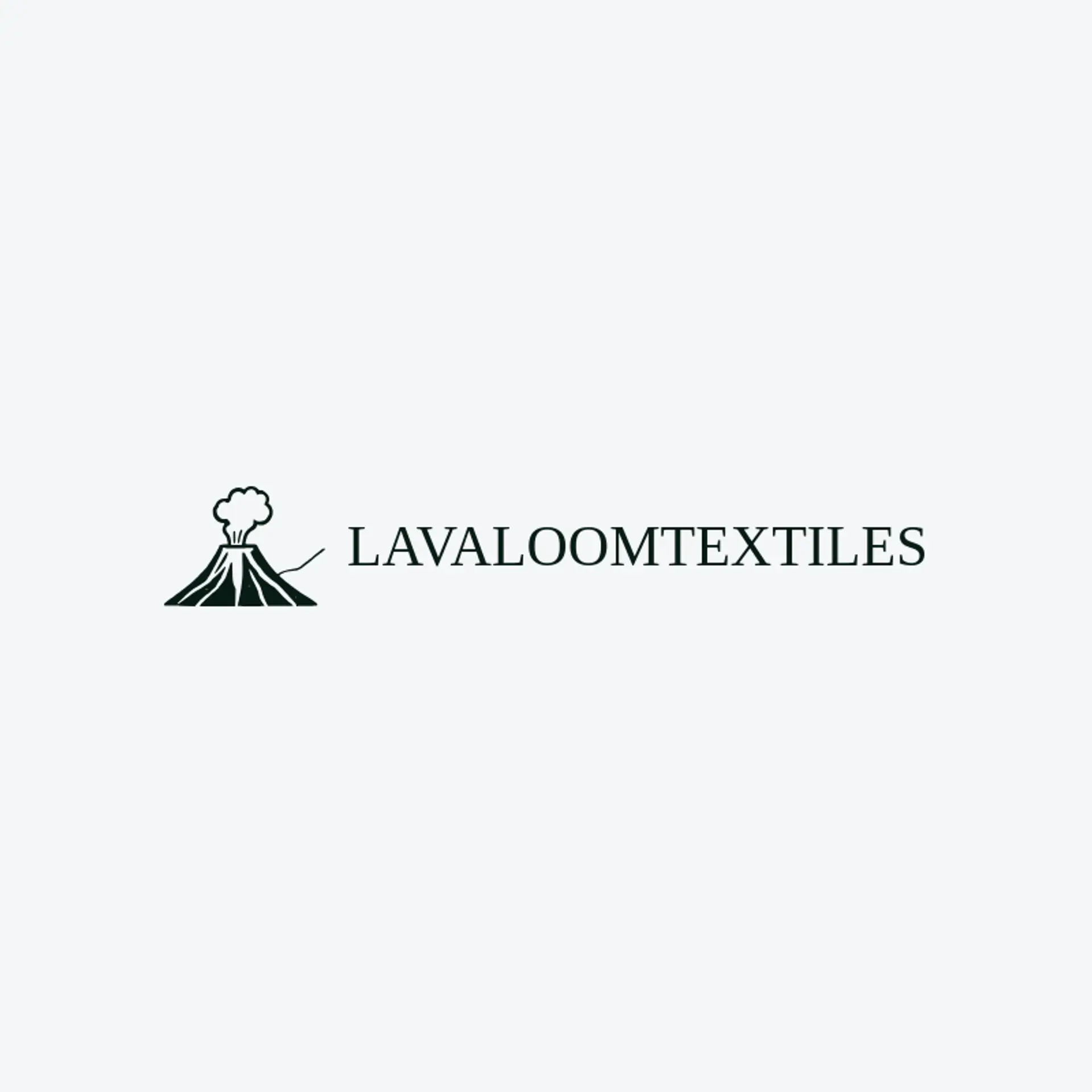 Lava Loom Textiles logo for volcano