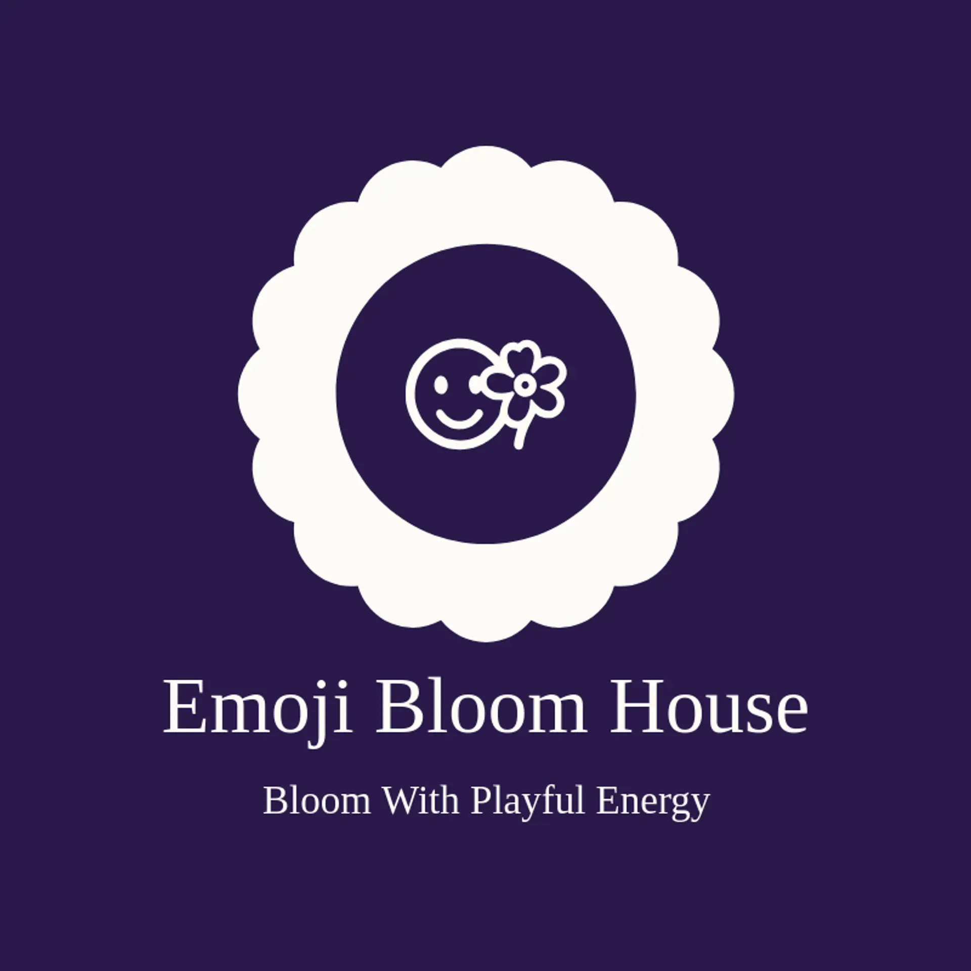 Emoji Bloom House logo for emoji