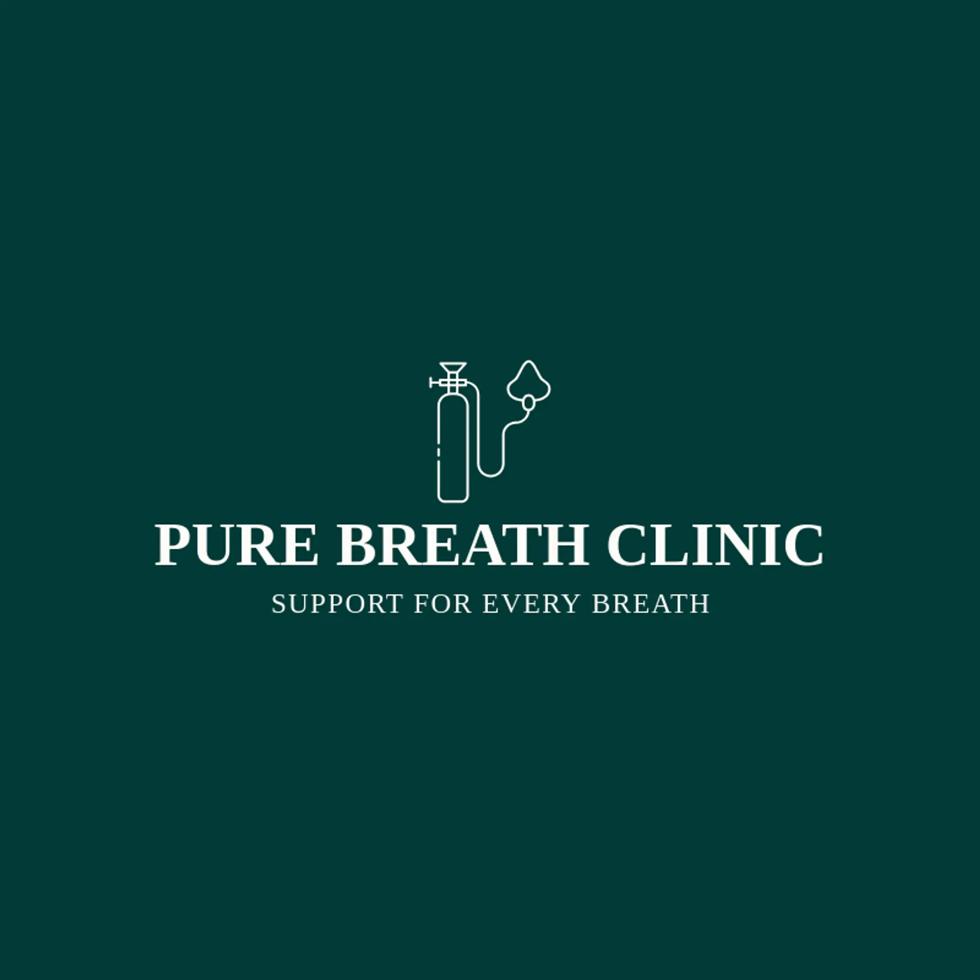 Pure Breath Clinic logo for oxygen