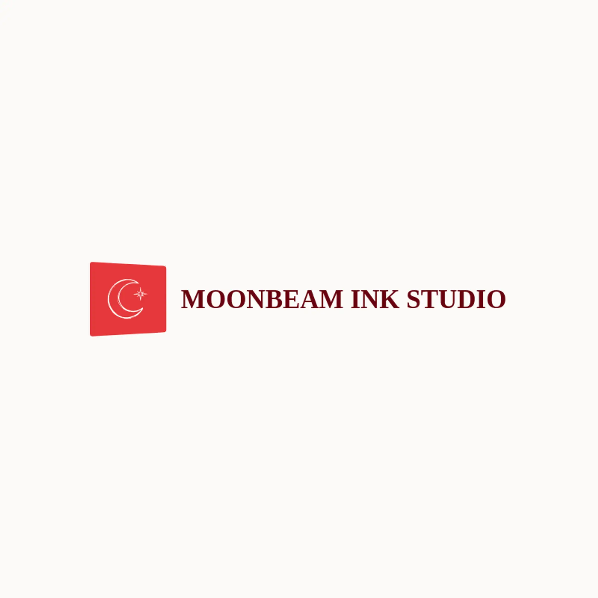 Moonbeam Ink Studio logo for comic