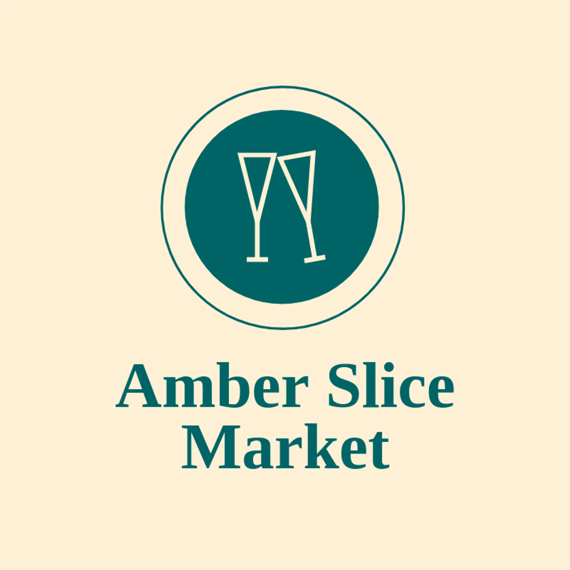 Amber Slice Market logo for toast