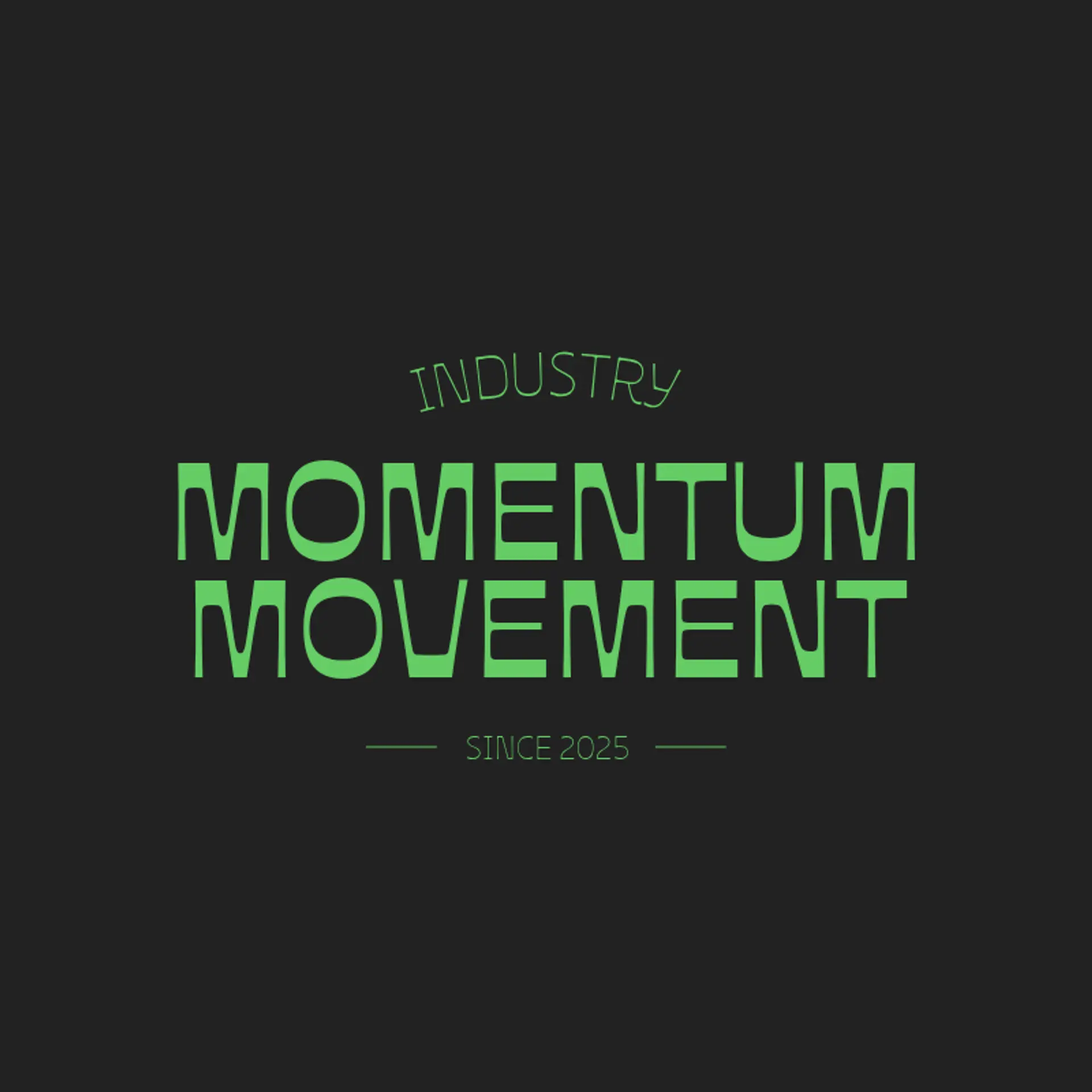 Momentum Movement logo for fitness center