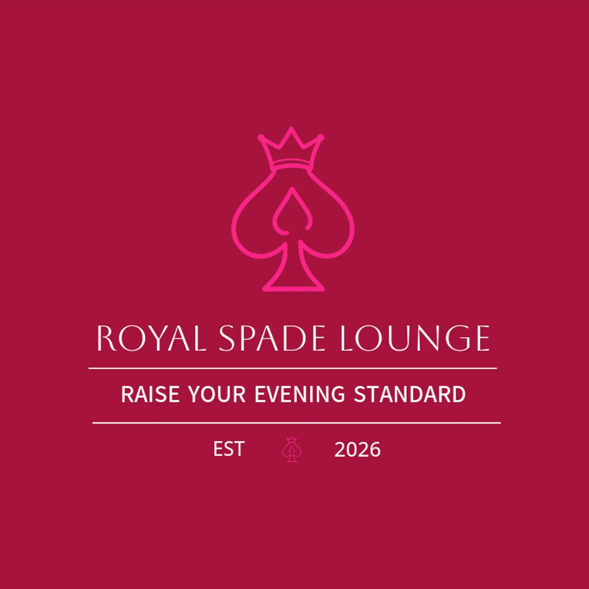 Royal Spade Lounge logo for casino