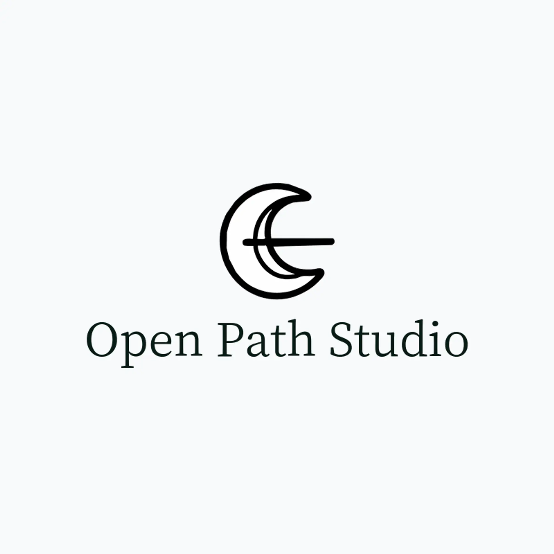 Open Path Studio logo for line