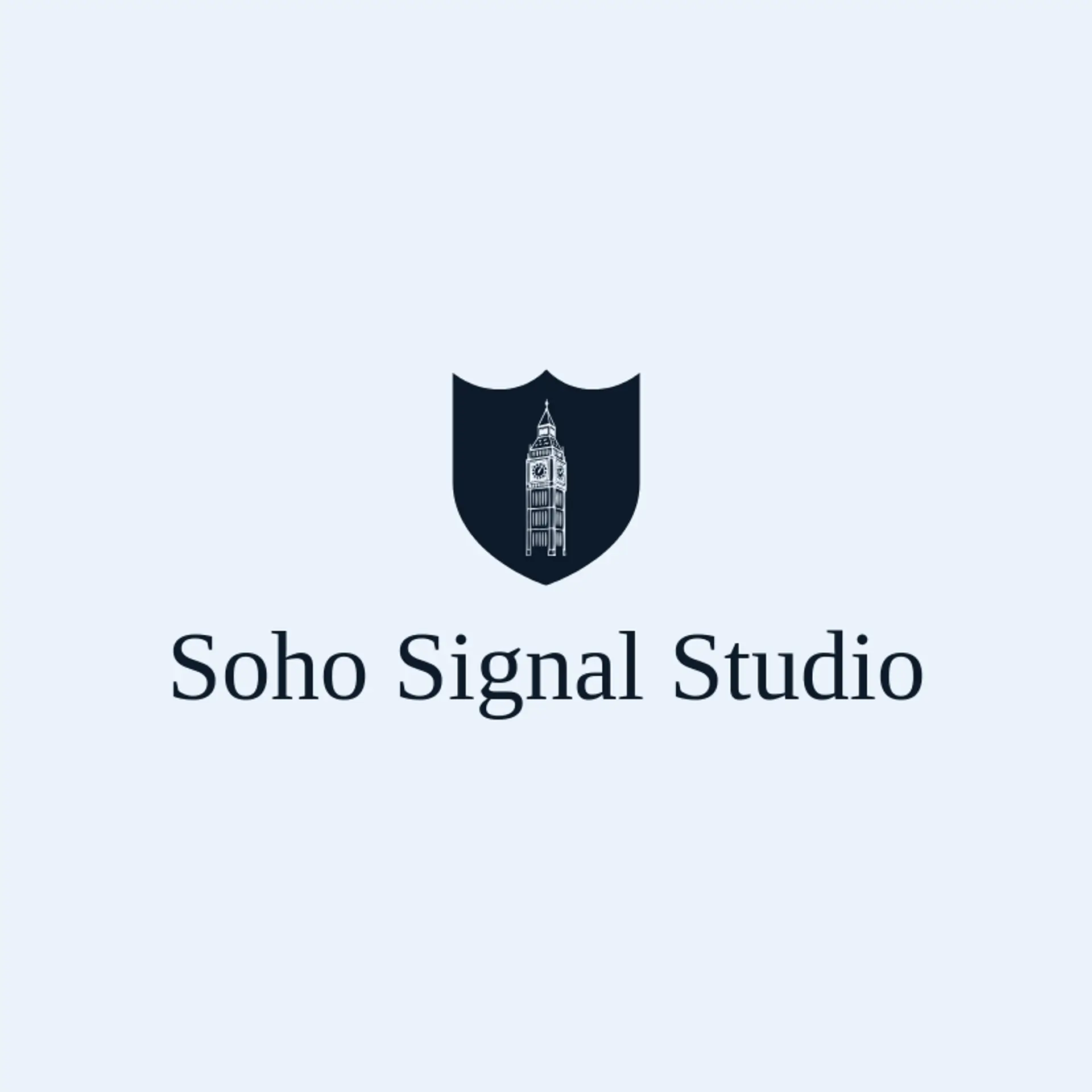 Soho Signal Studio logo for london