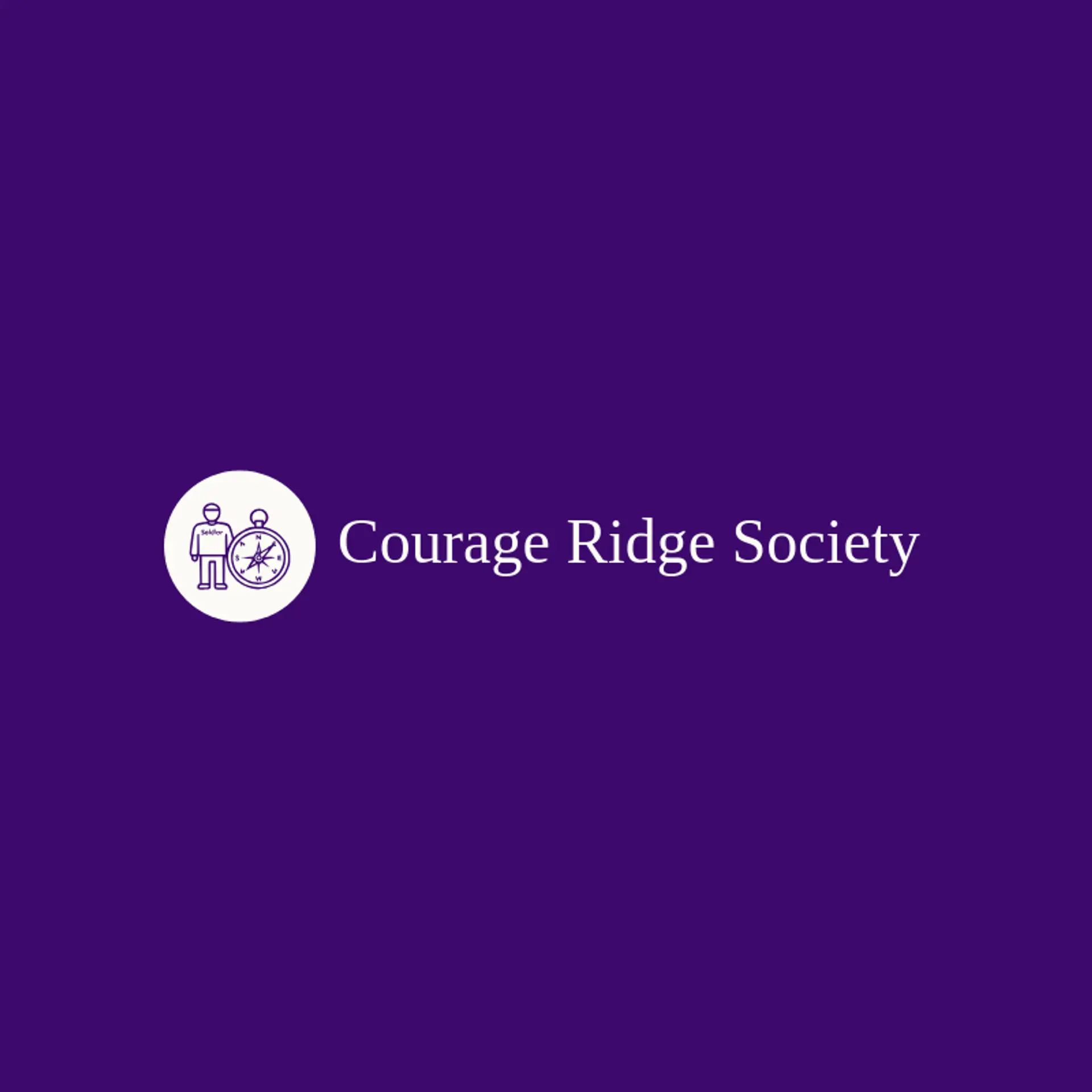 Courage Ridge Society logo for militia