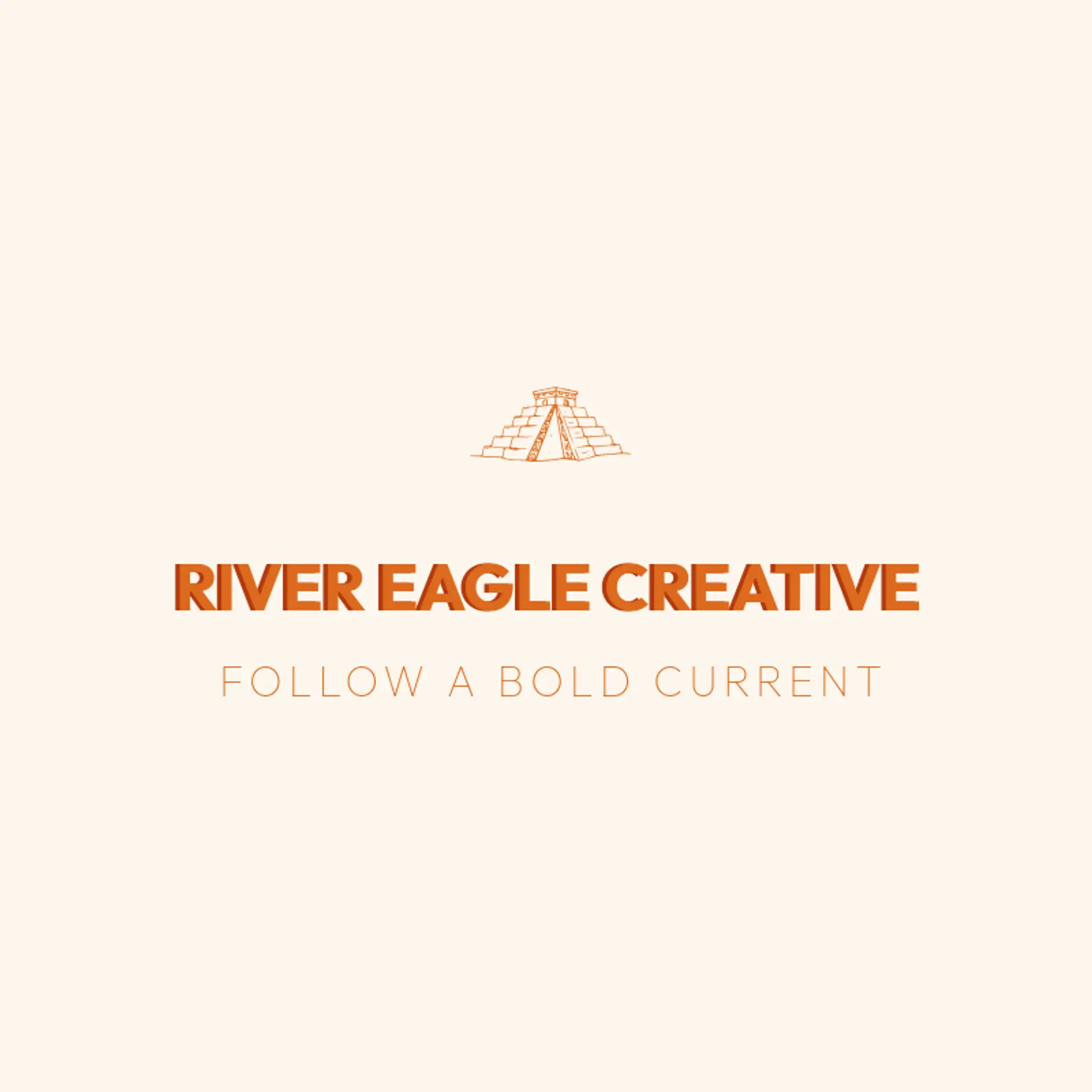 River Eagle Creative logo for aztec