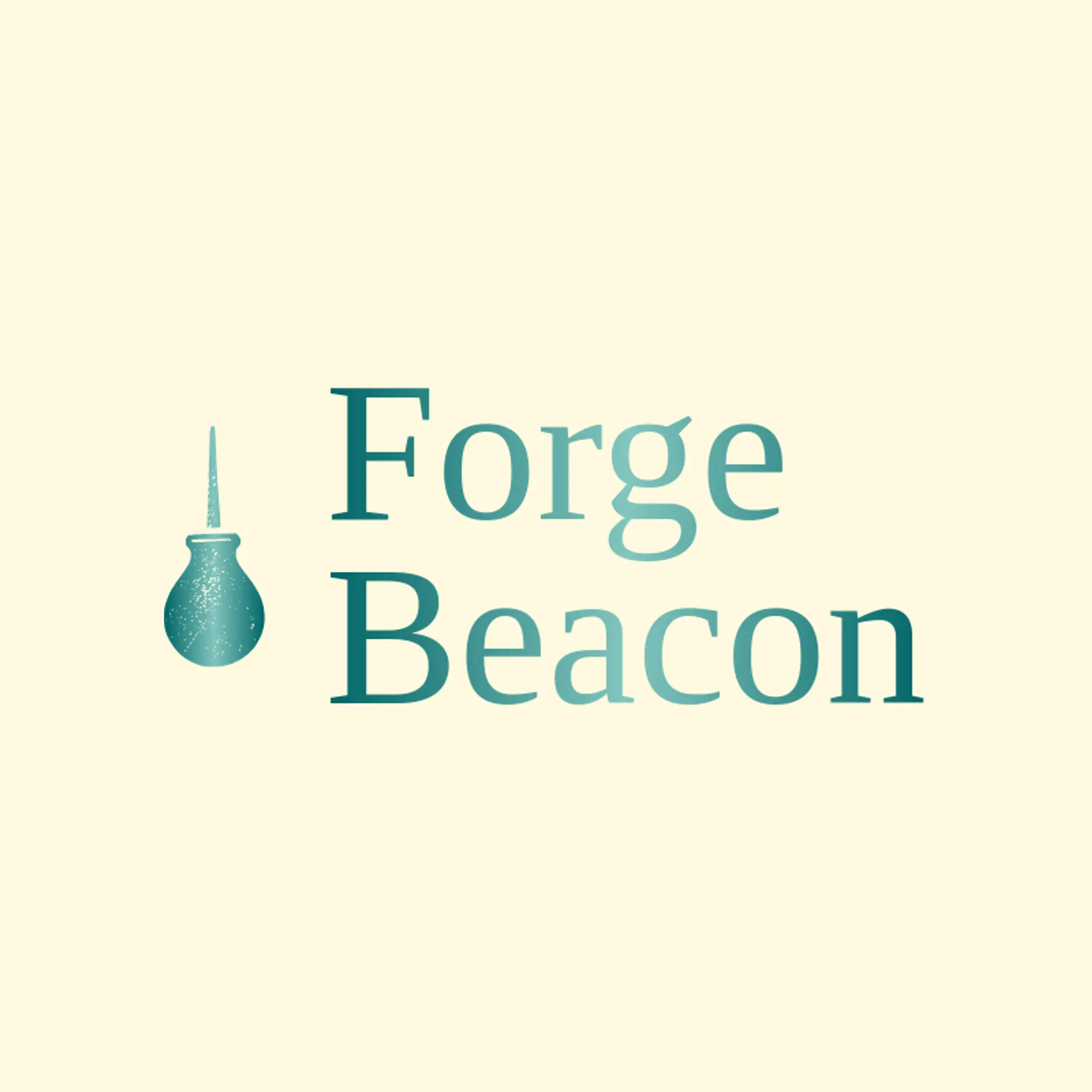 Forge Beacon logo for iron