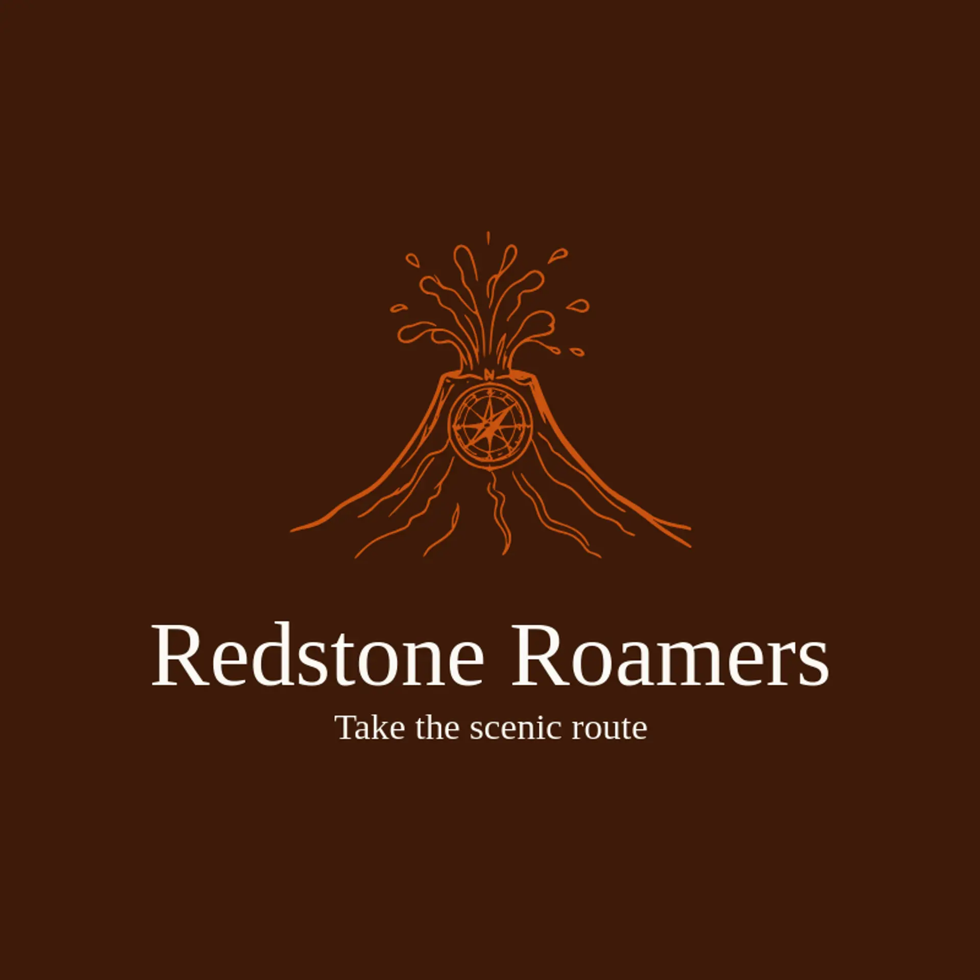 Redstone Roamers logo for volcano