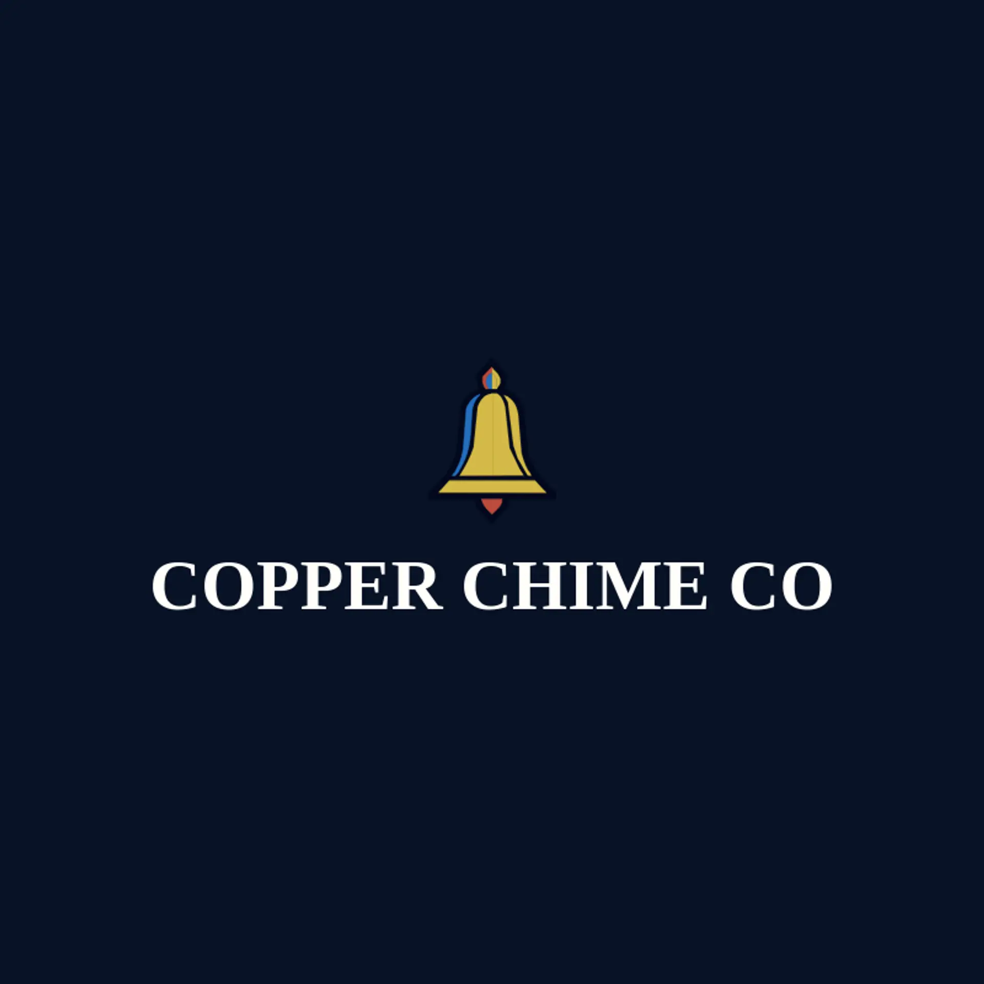 Copper Chime Co logo for bell
