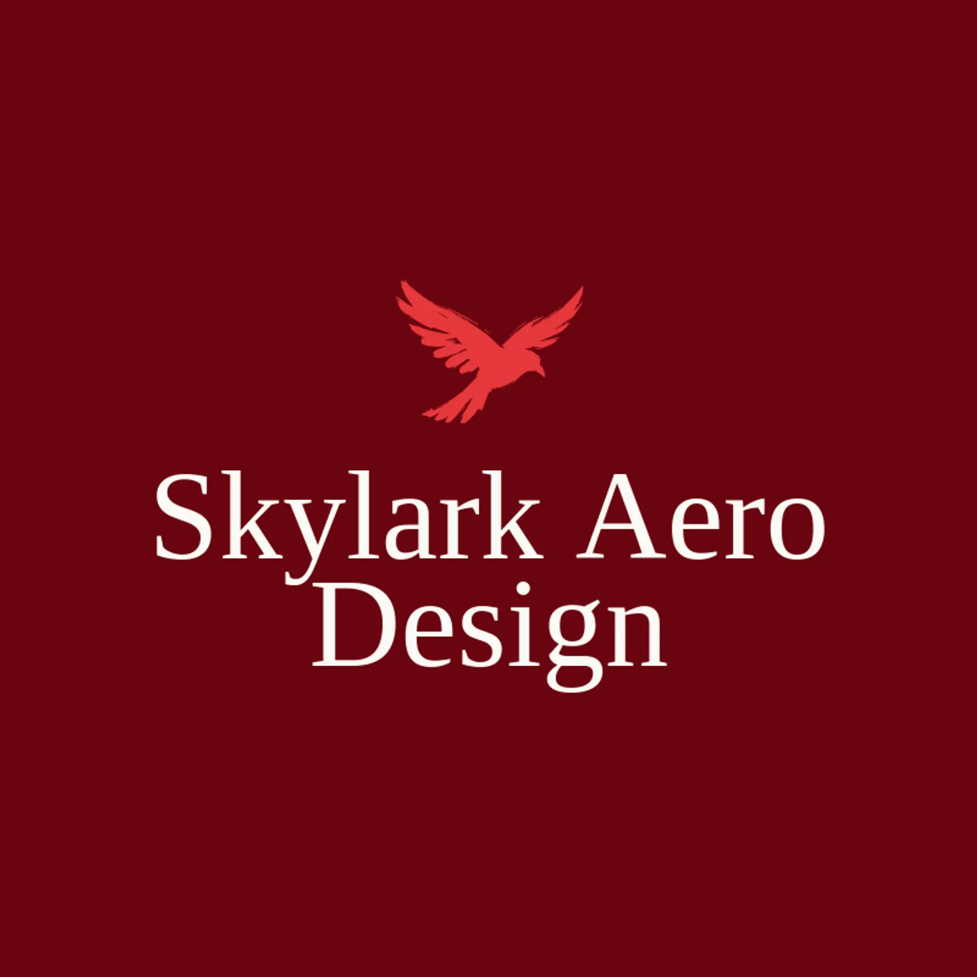 Skylark Aero Design logo for aerospace