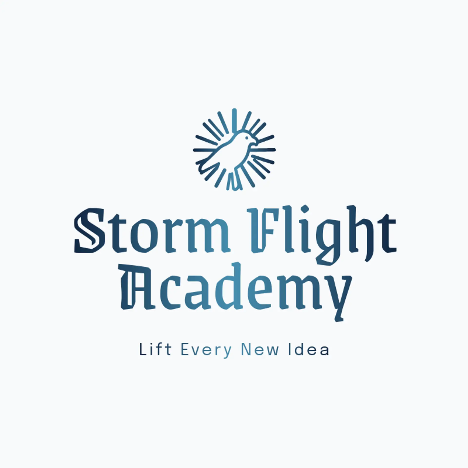 Storm Flight Academy logo for storm