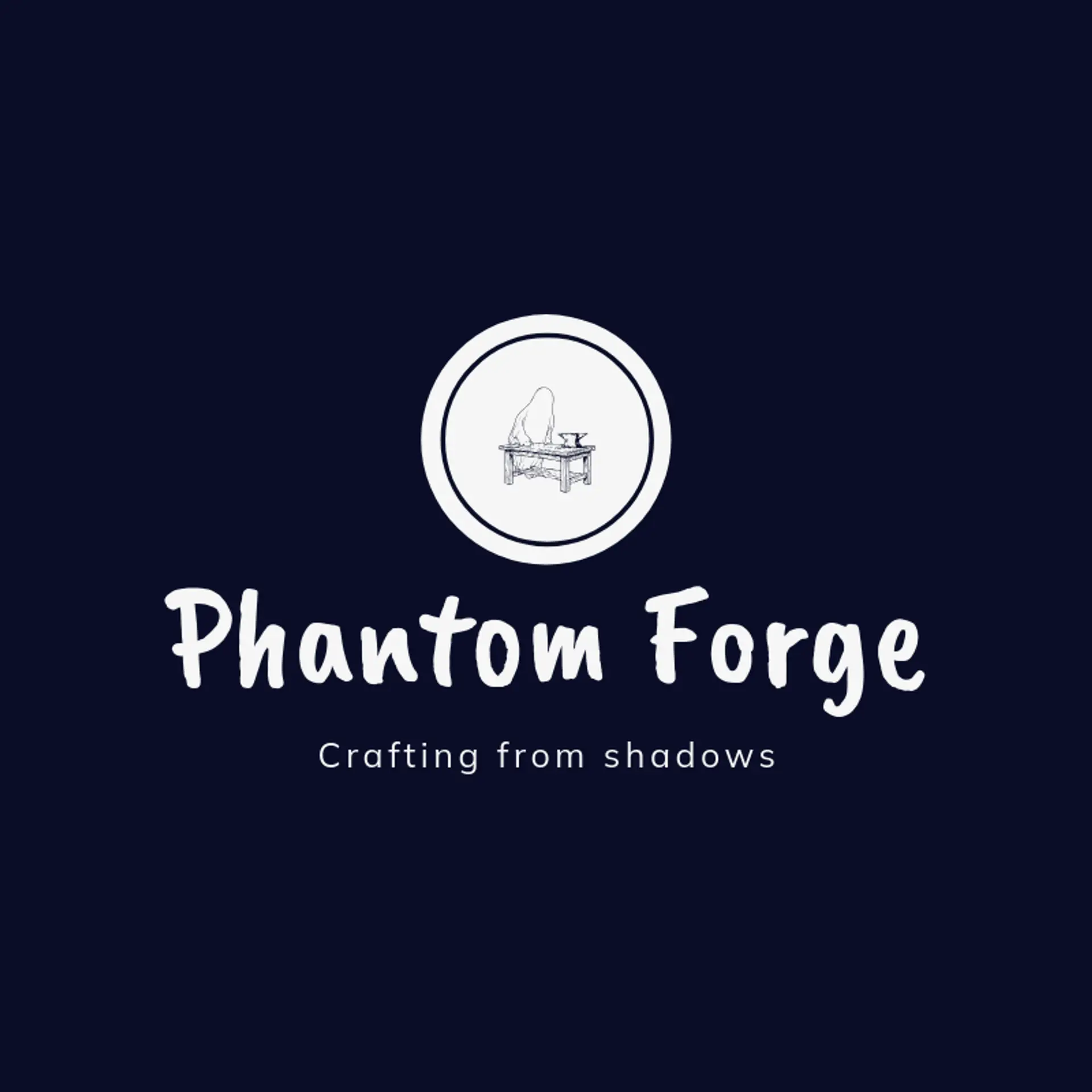 Phantom Forge logo for ghost