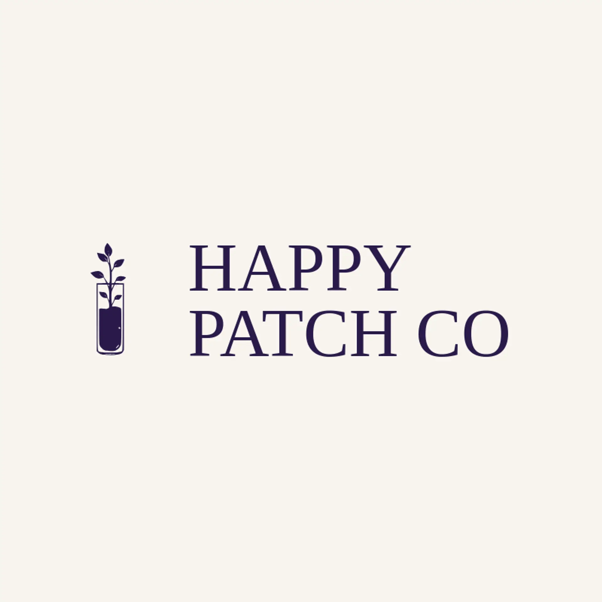 Happy Patch Co logo for sprout