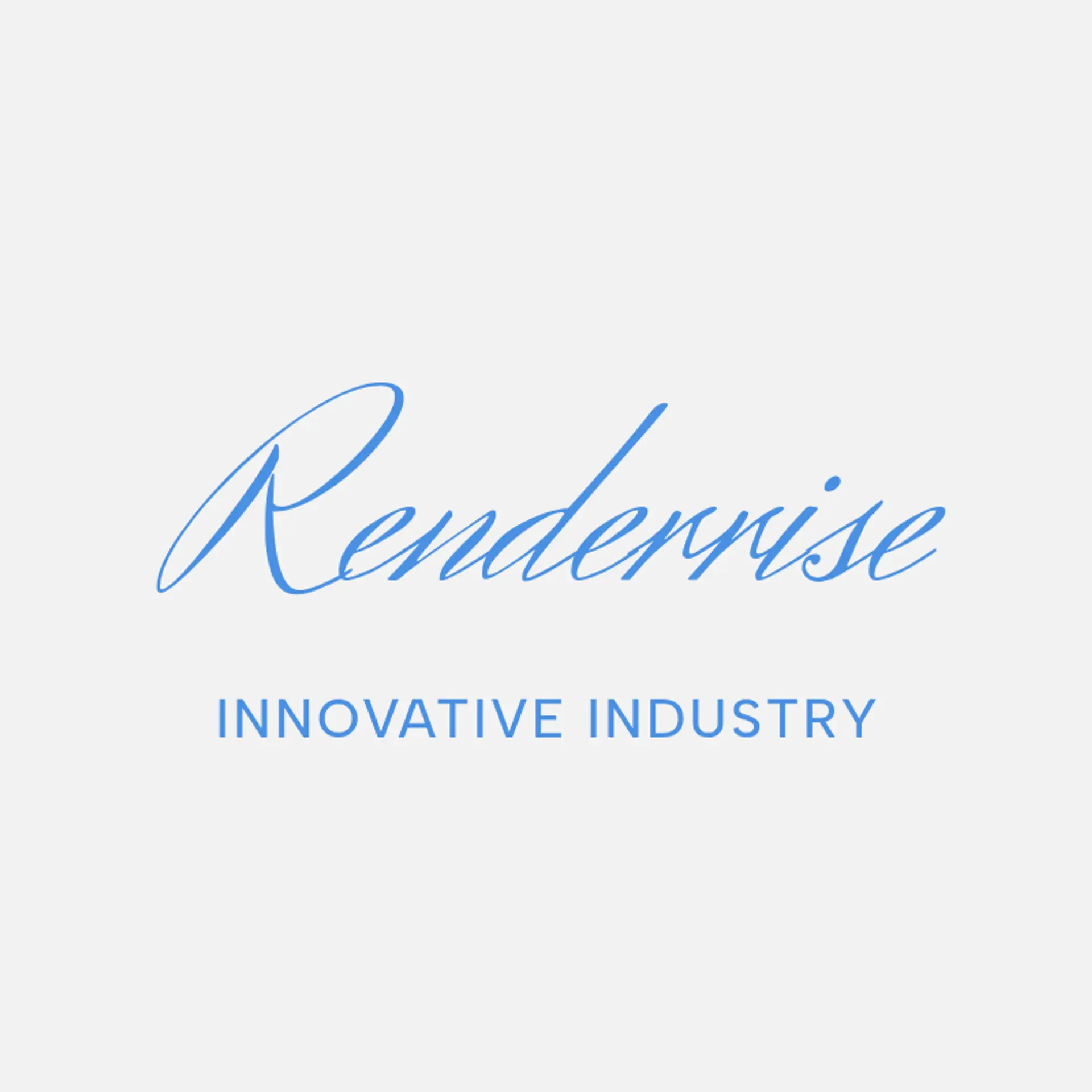 RenderRise logo for construction 3d