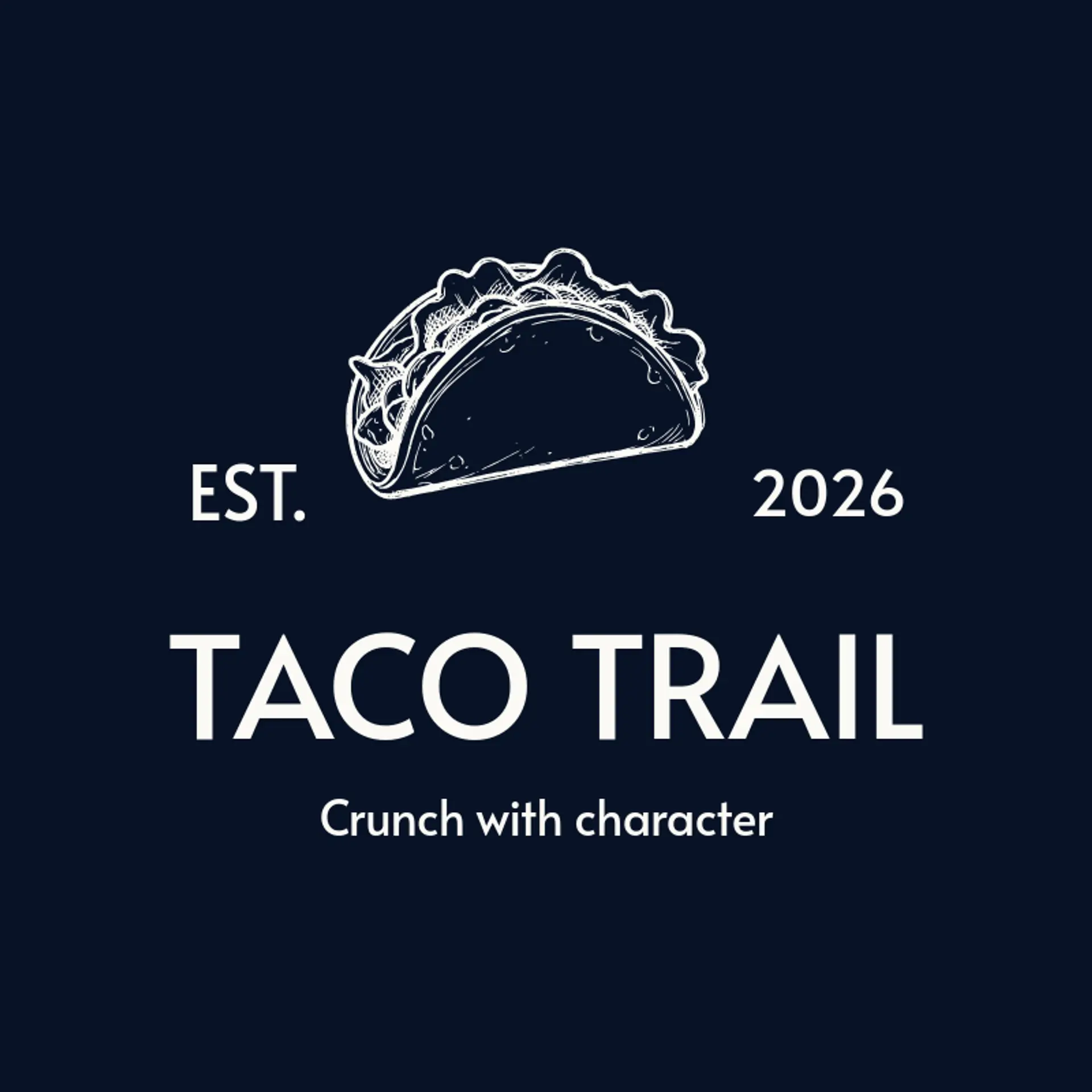 Taco Trail logo for snack