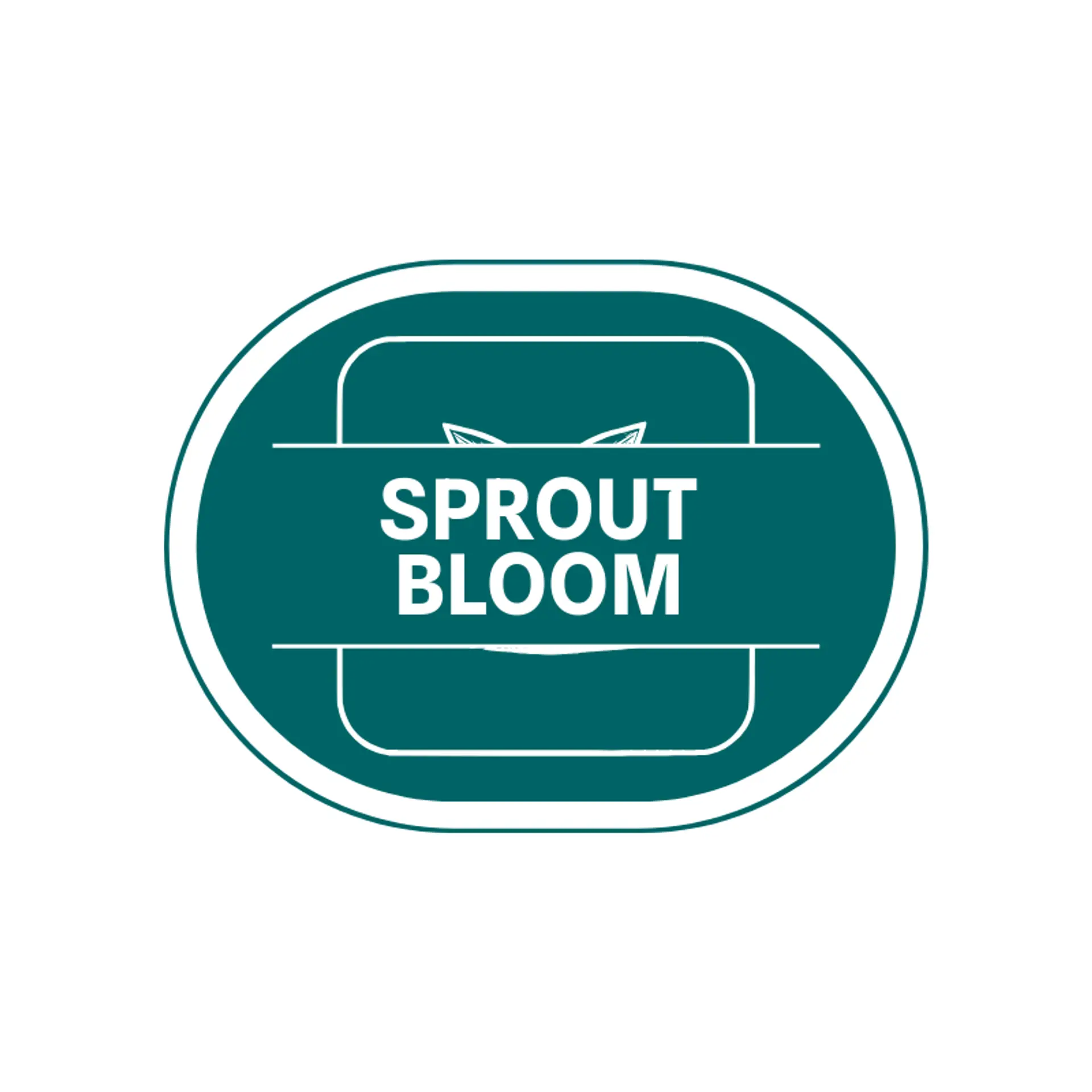 Sprout Bloom logo for flower