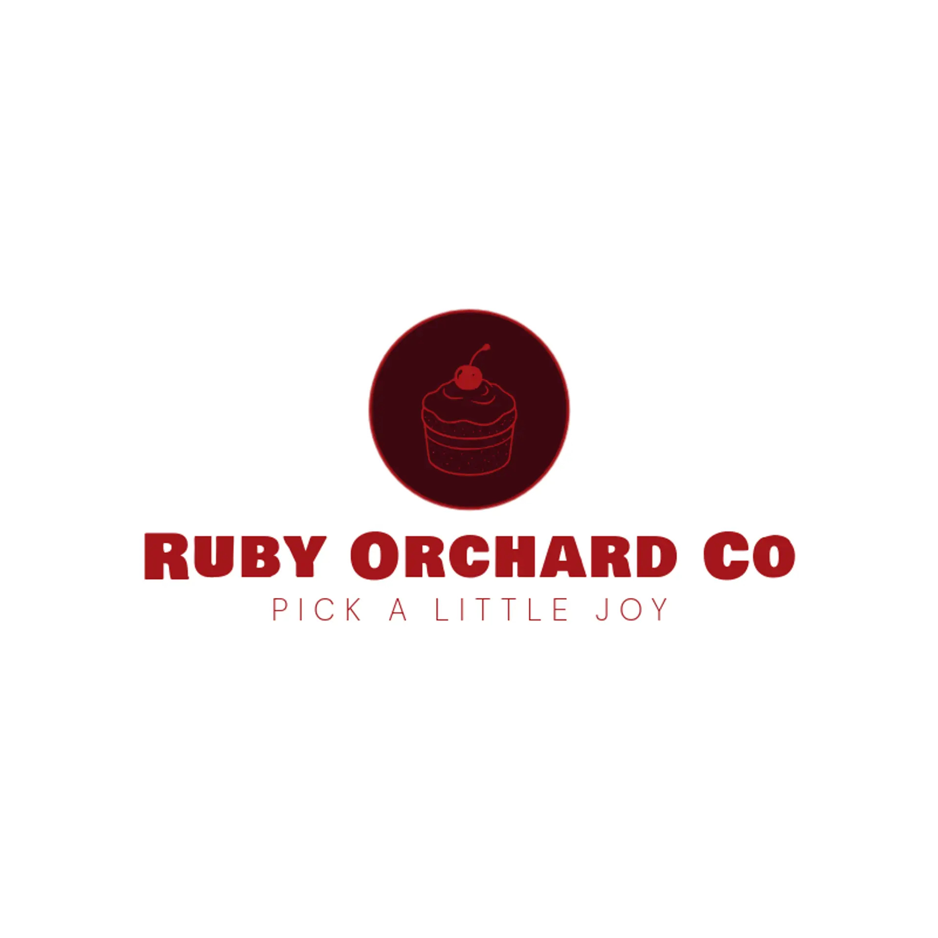 Ruby Orchard Co logo for cherry