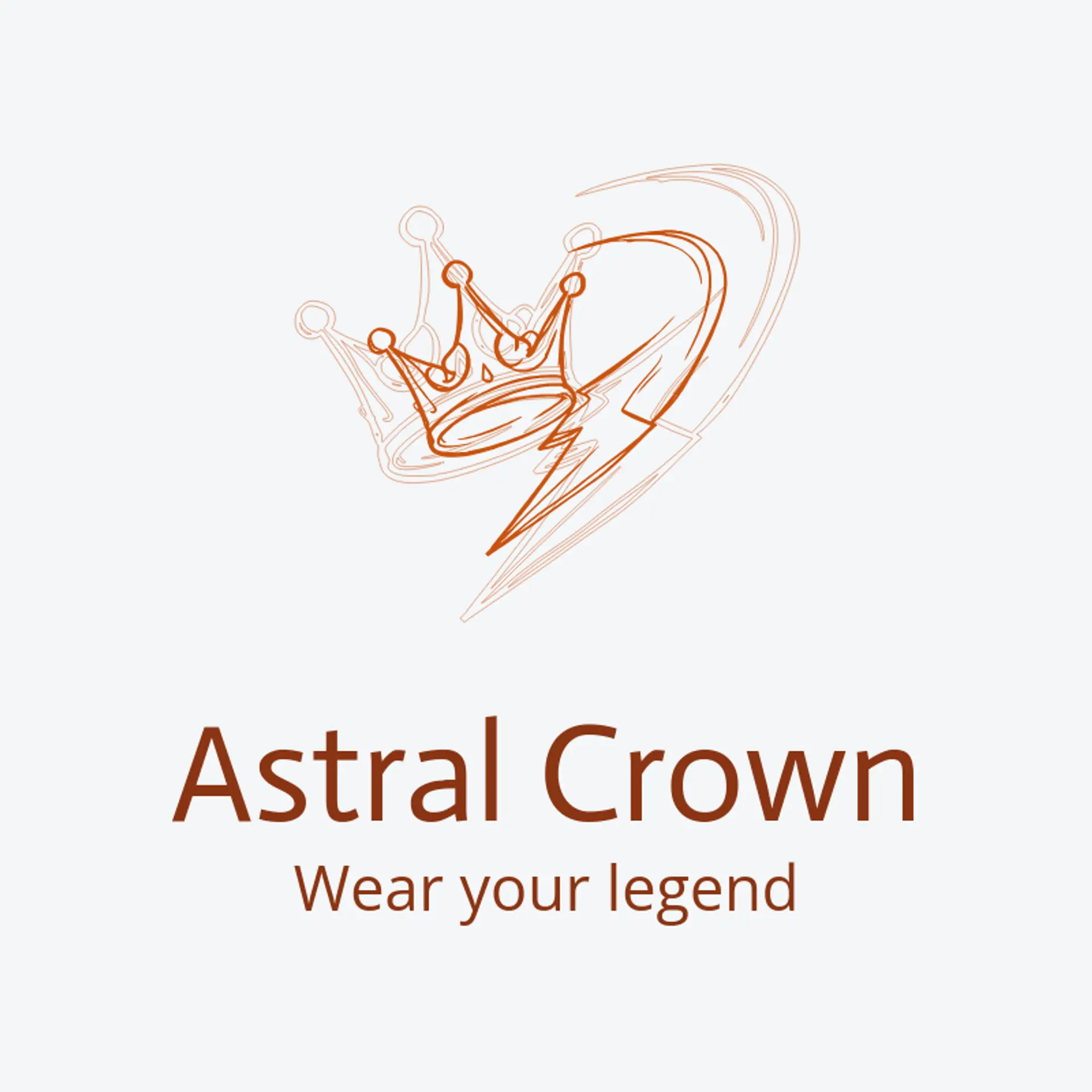 Astral Crown logo for fantasy