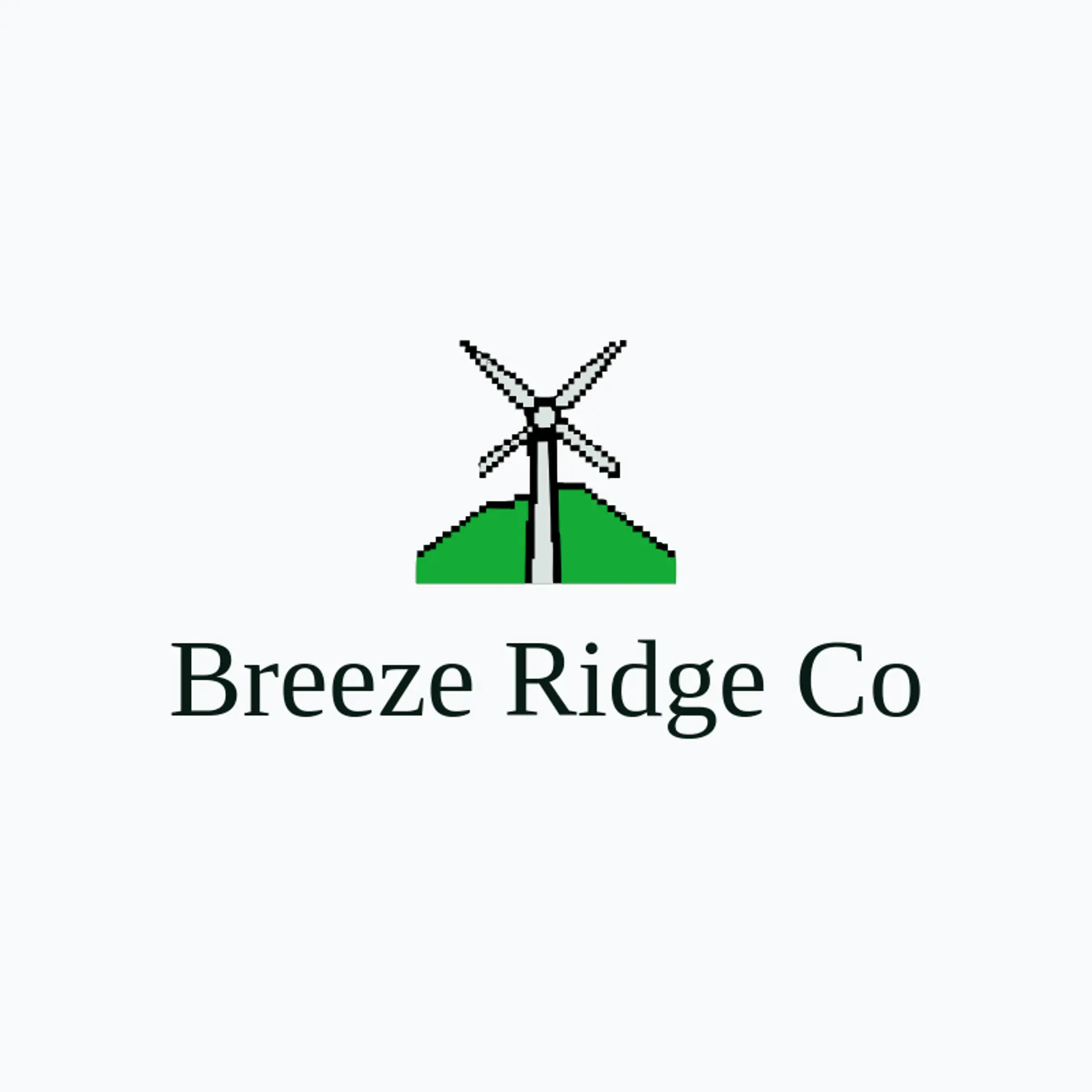 Breeze Ridge Co logo for wind