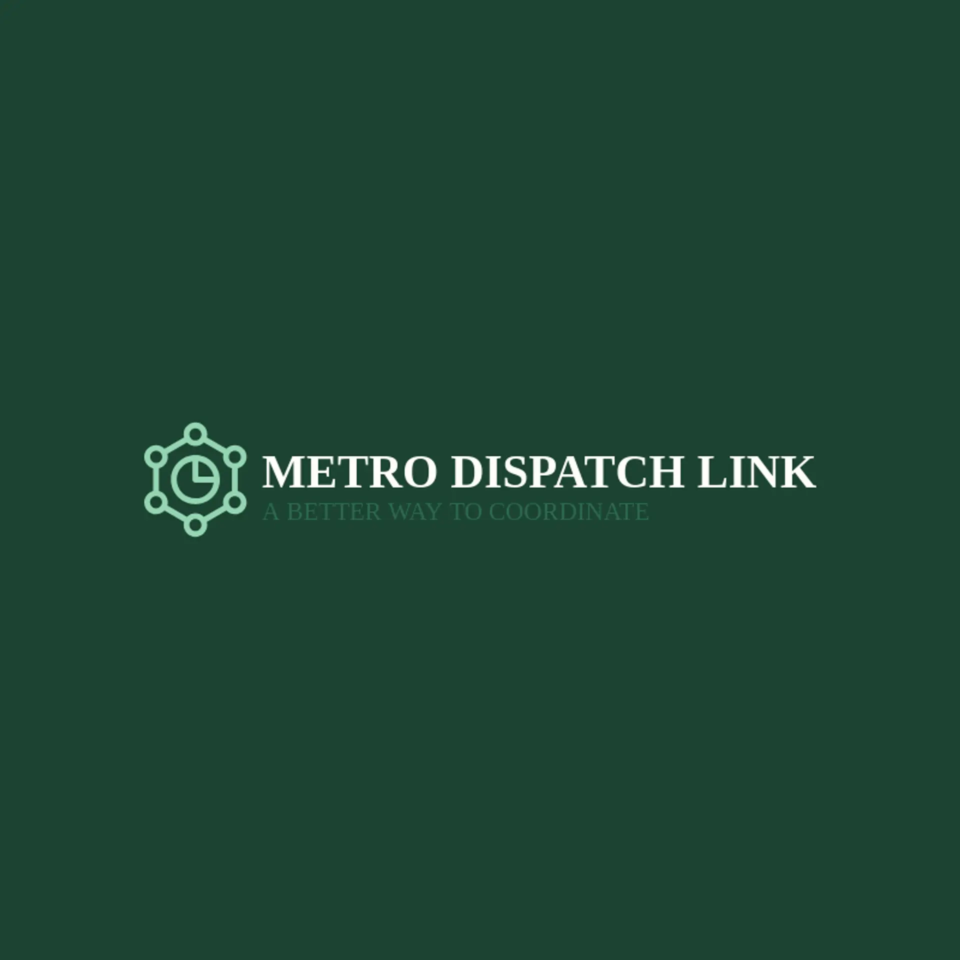 Metro Dispatch Link logo for dispatch