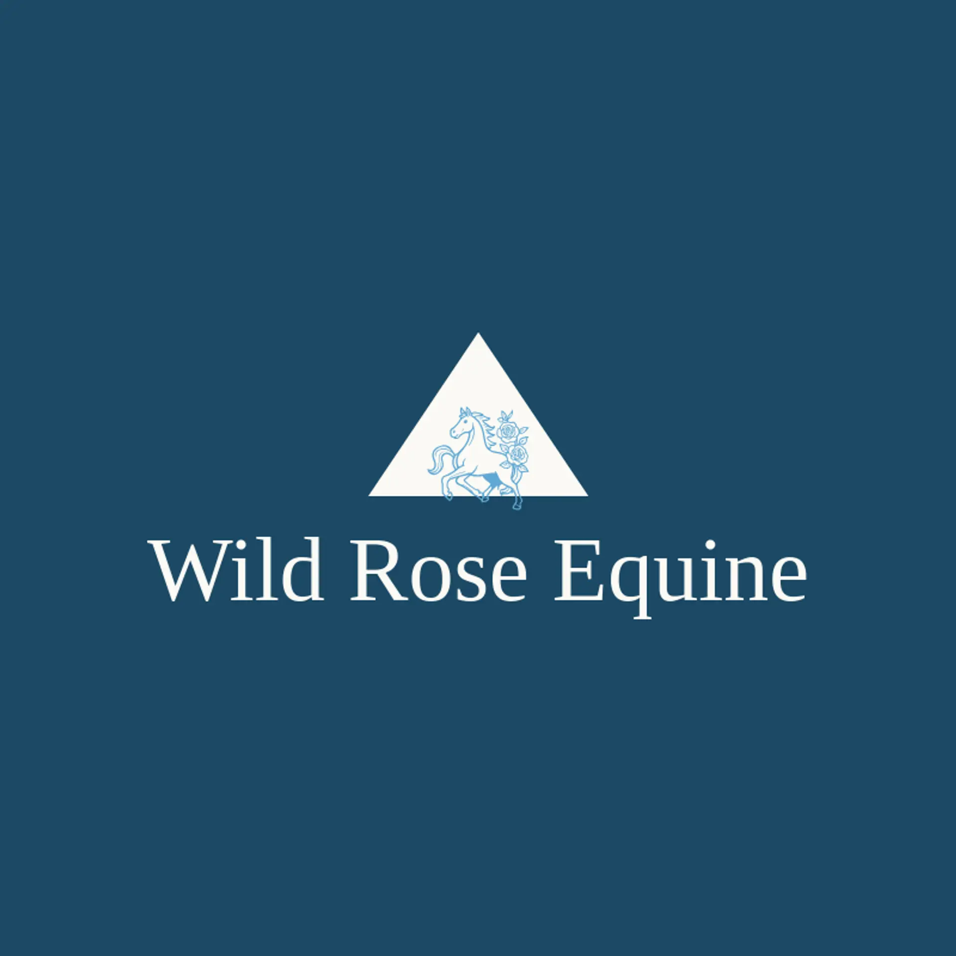 Wild Rose Equine logo for derby