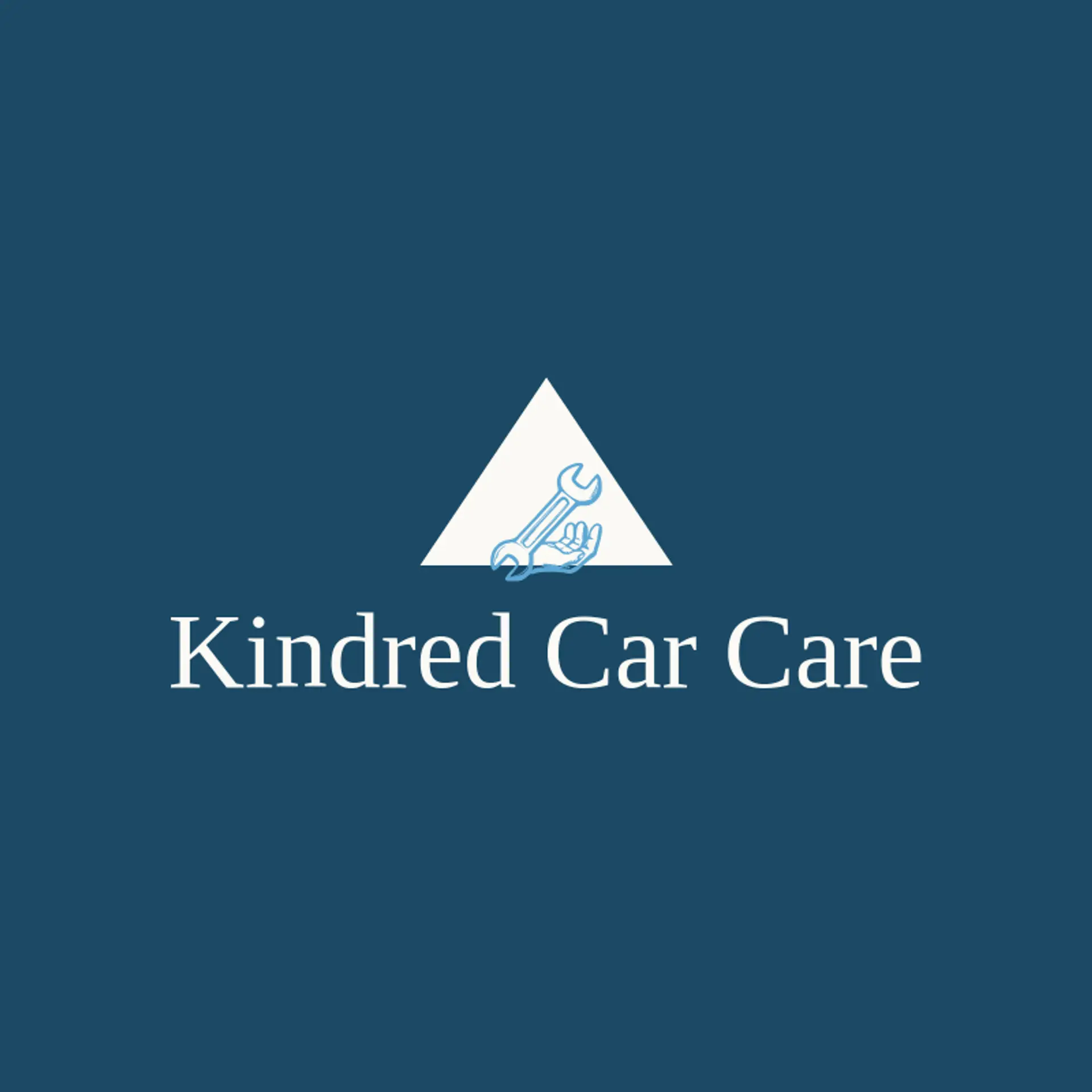 Kindred Car Care logo for car repair