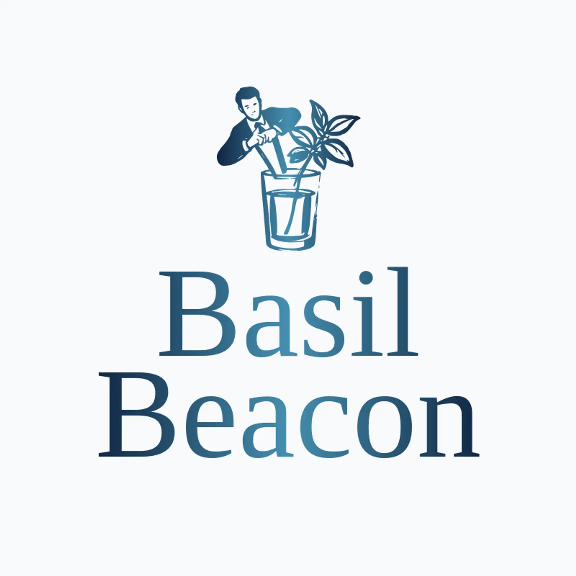 Basil Beacon logo for bartender