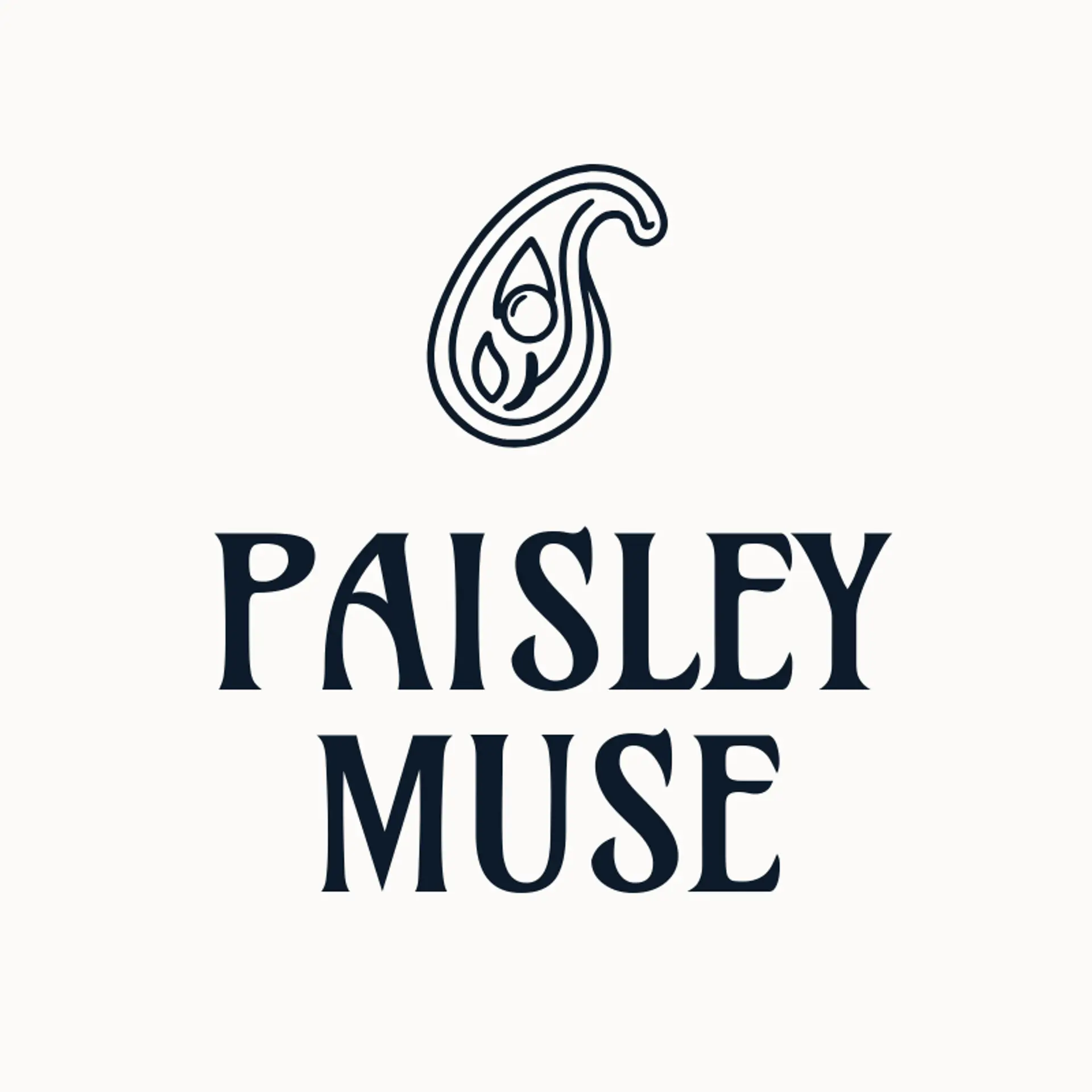 Paisley Muse logo for saree