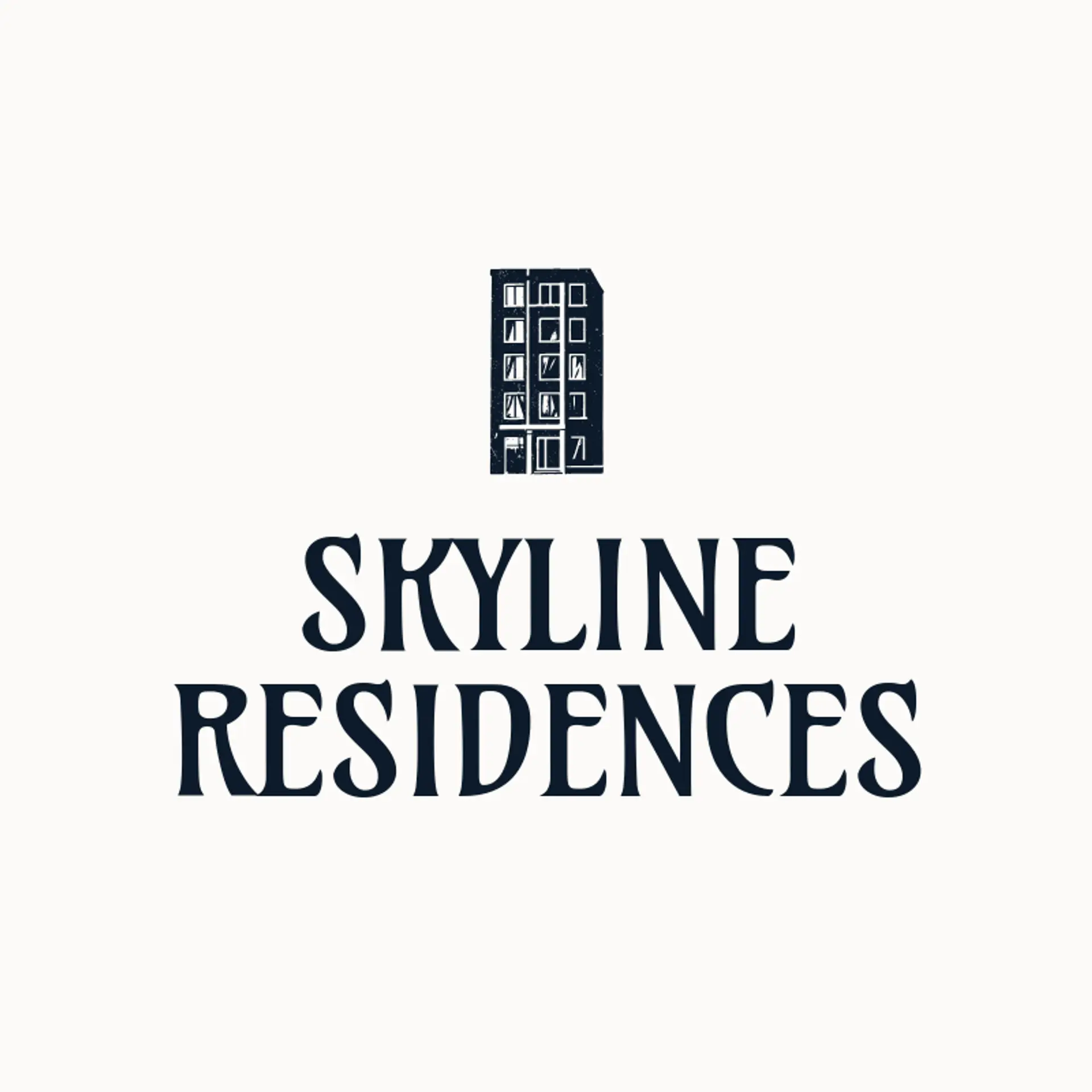 Skyline Residences logo for house