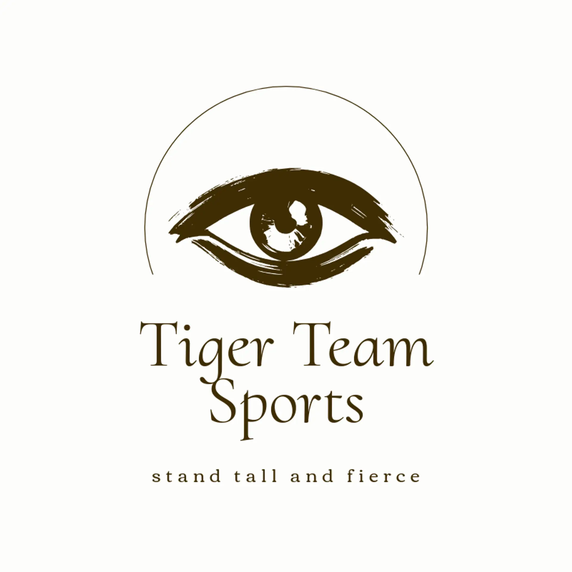 Tiger Team Sports logo for tiger