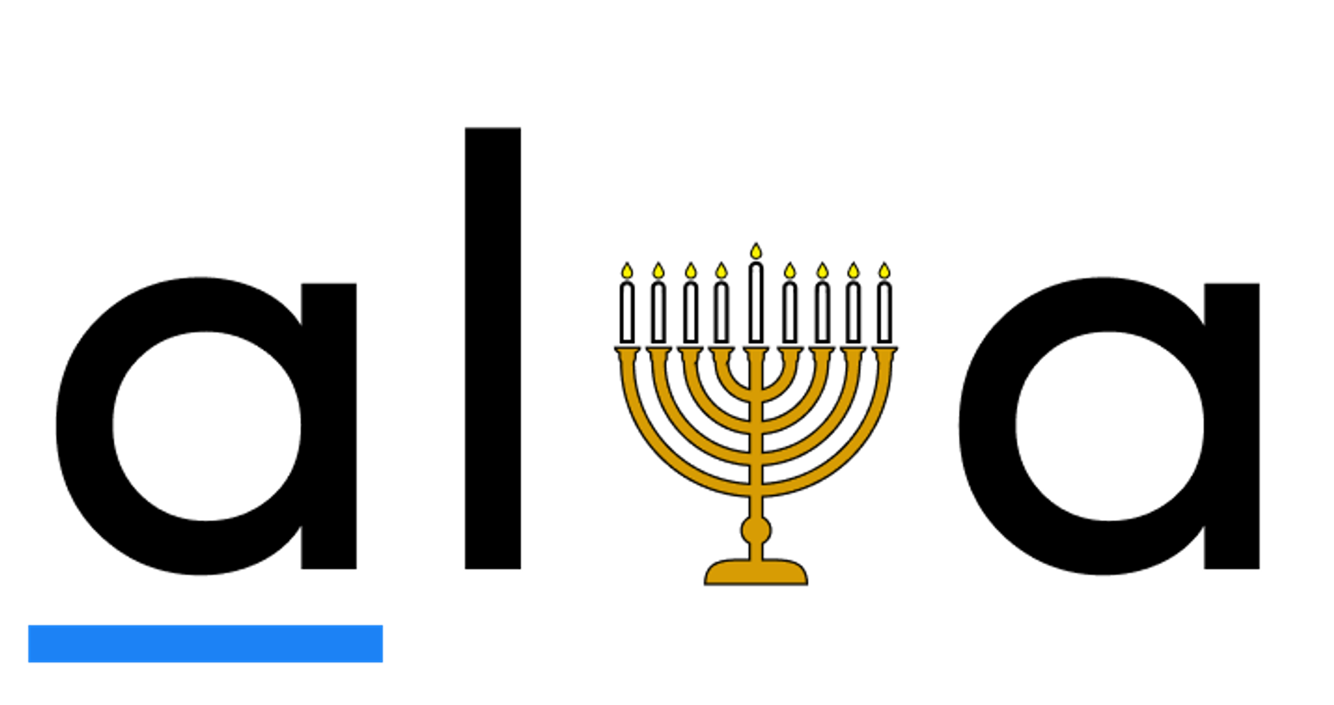 Hanukkah Themed Logo Design